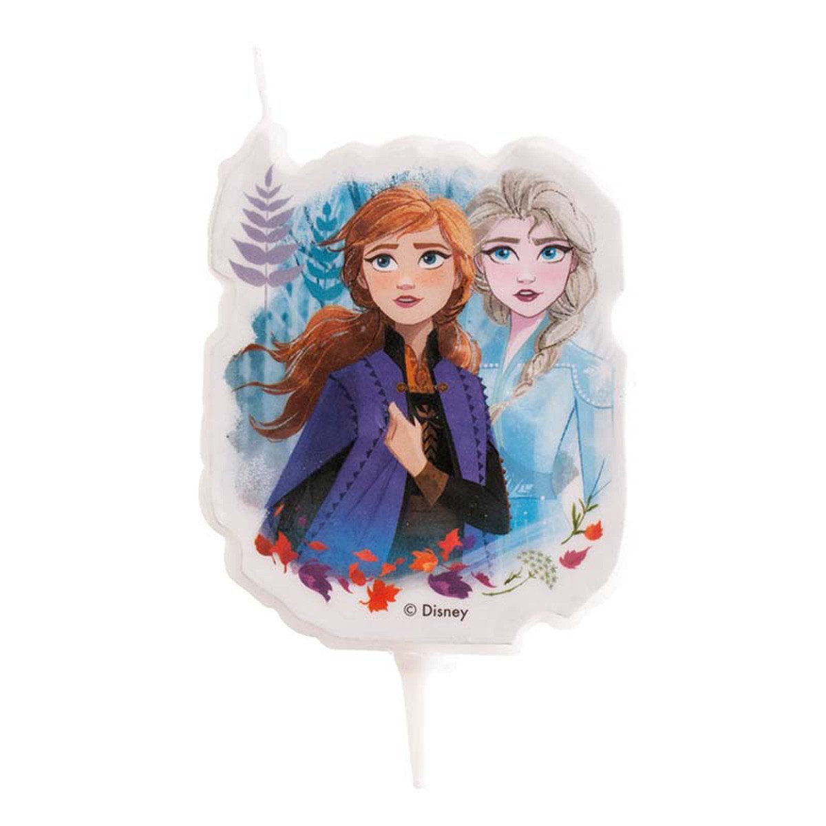deKora Geburtstagskerze Kerze Frozen II 7,5 cm