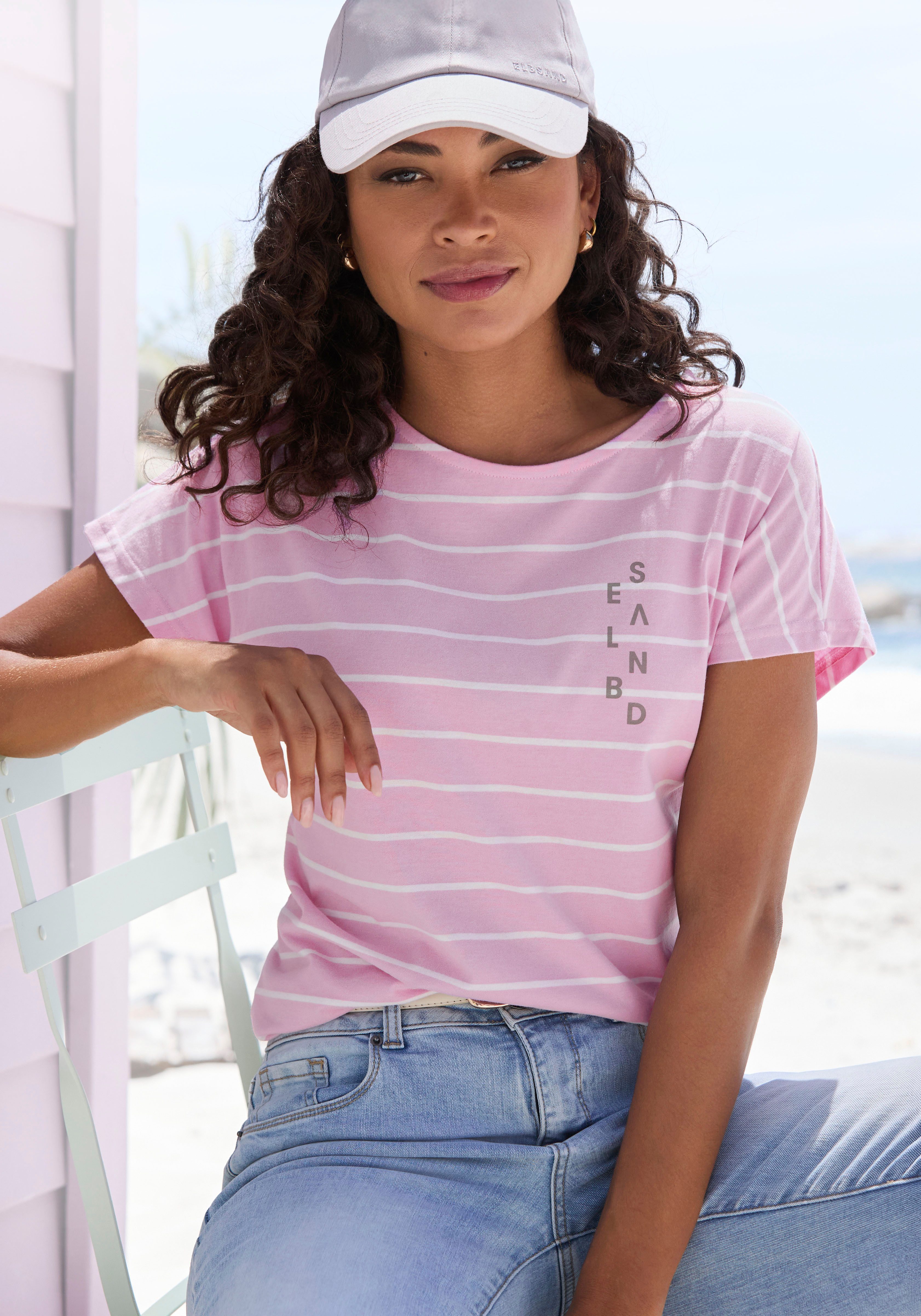 Elbsand Kurzarmshirt Selma