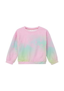 s.Oliver Sweatshirt Sweatshirt mit Allover-Print