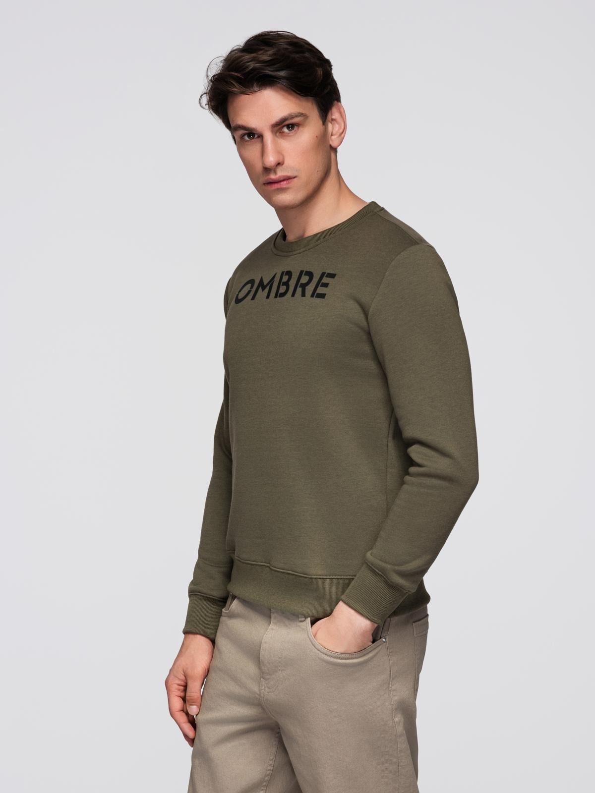 OMBRE Sweatshirt Klassisches Herren-Sweatshirt mit Aufdruck