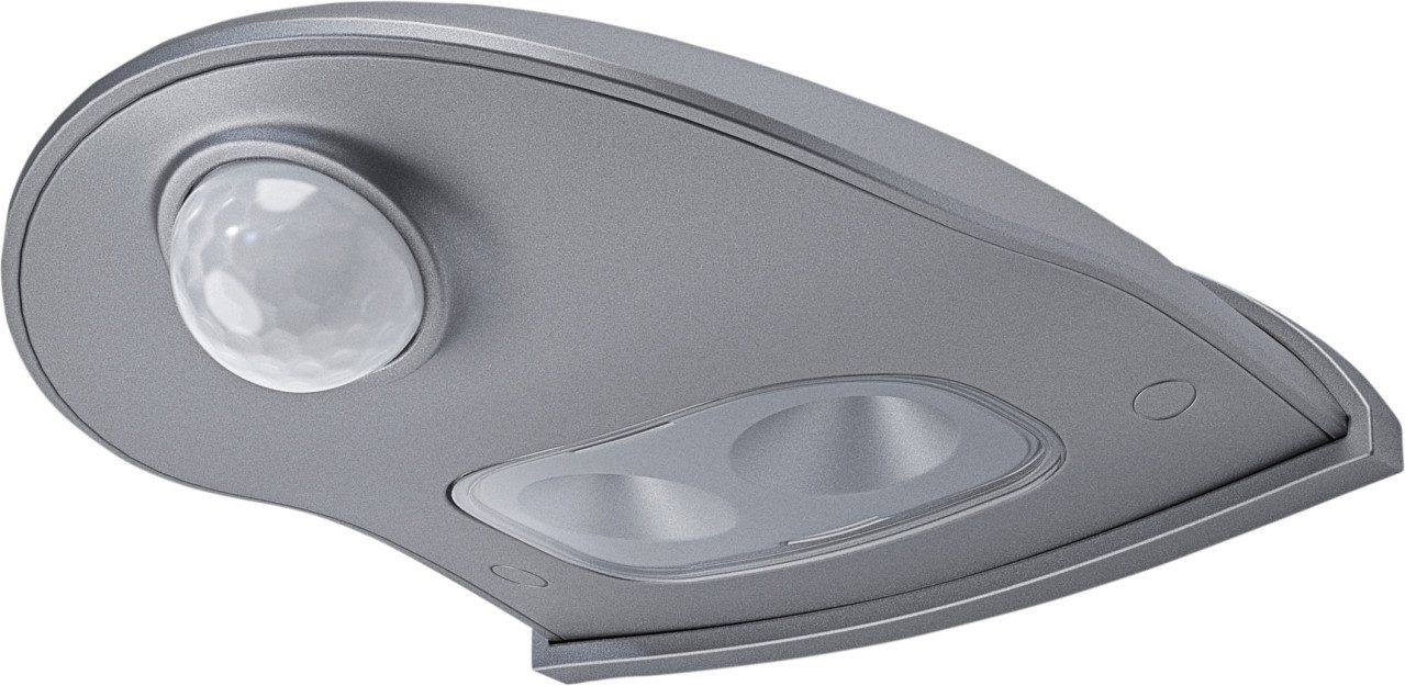 Osram Nachtlicht Osram LED Türlicht DoorLED Down silber, Inkl. Leuchtmittel, Mit Bewegungsmelder nicht dimmbar