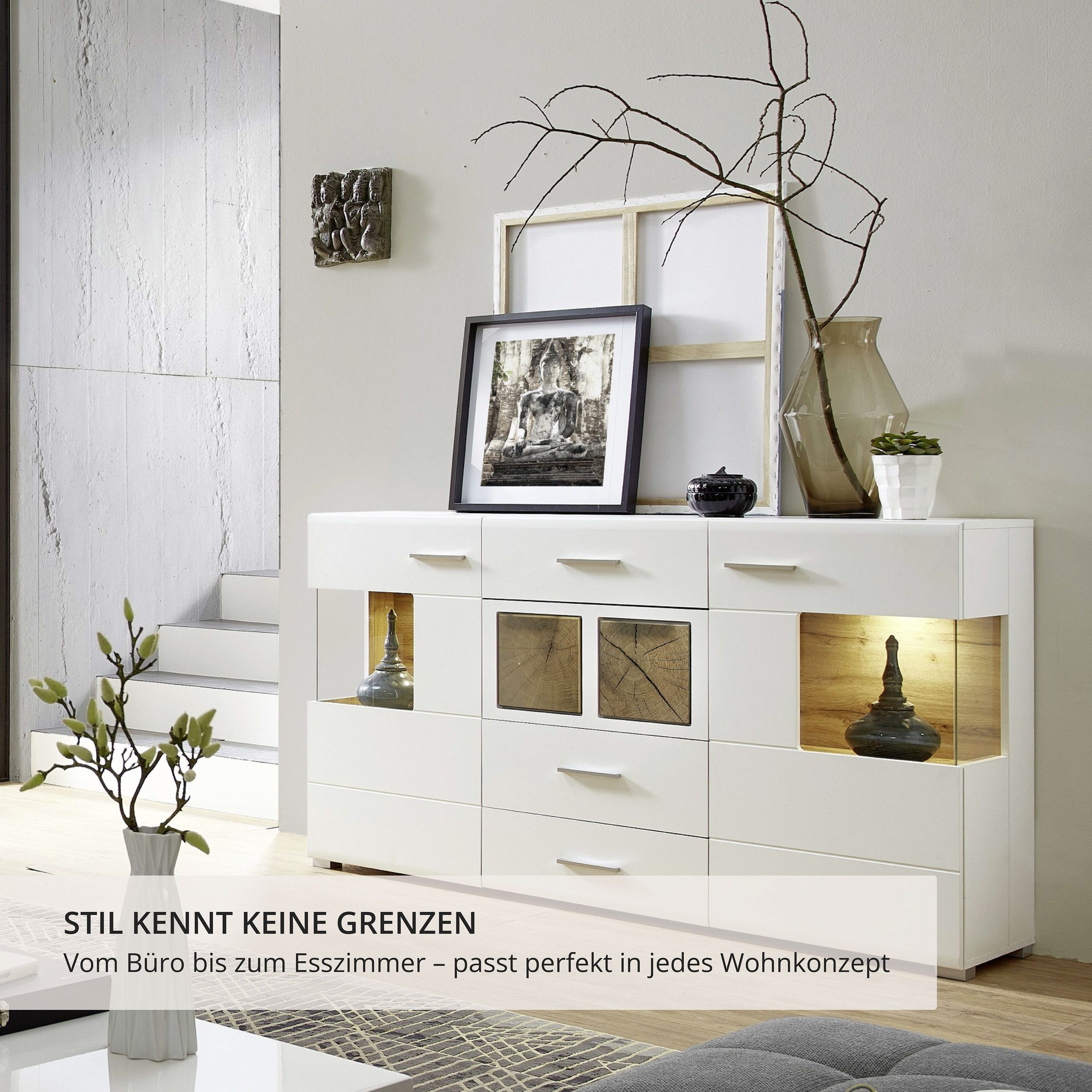 Innostyle Sideboard 170 x 94 x 42 cm (B/H/T) – Bild 5 von 5