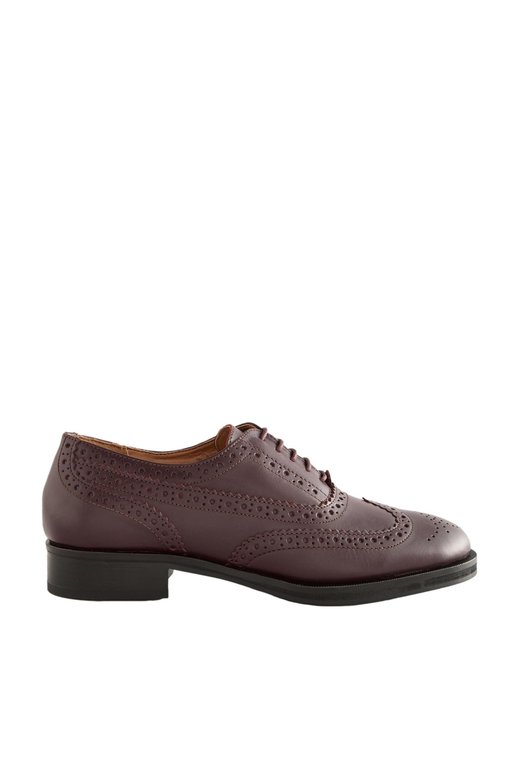 Next Forever Comfort® formelle Slim Fit Leder-Brogues Budapester (1-tlg)