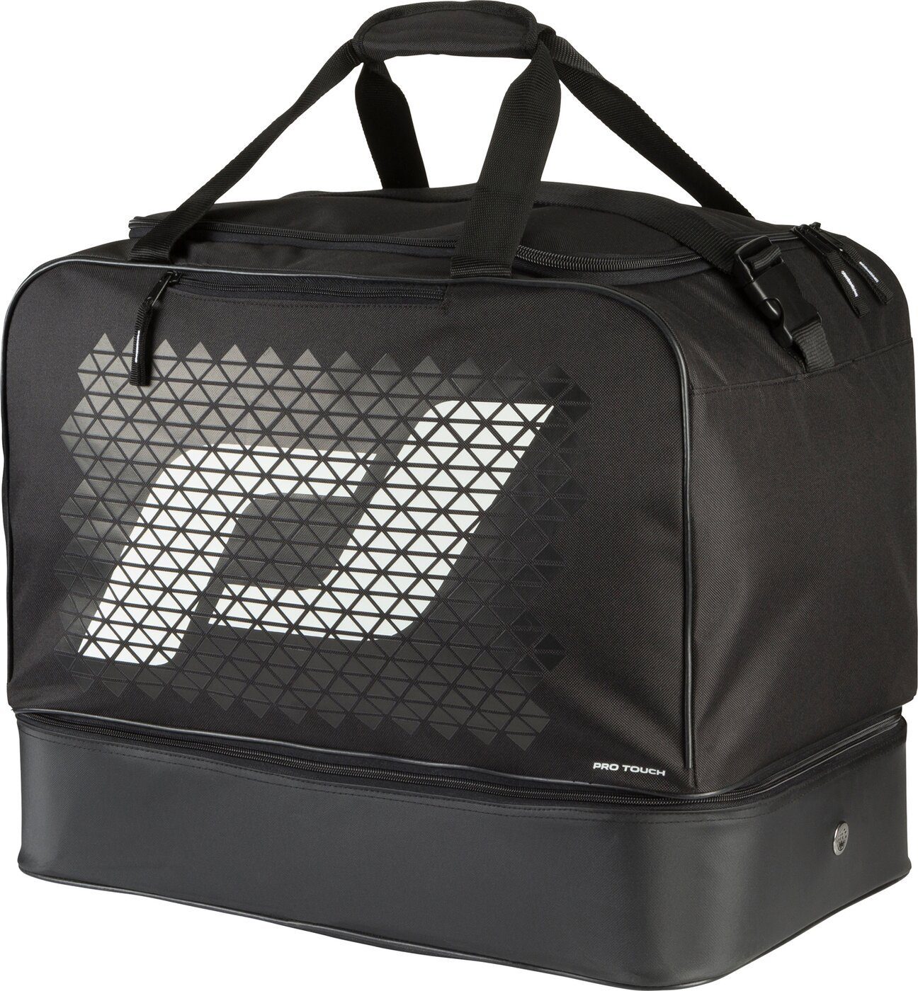 Pro Touch Sporttasche Pro Bag L FORCE mit Bodenfach schwarz weiß 