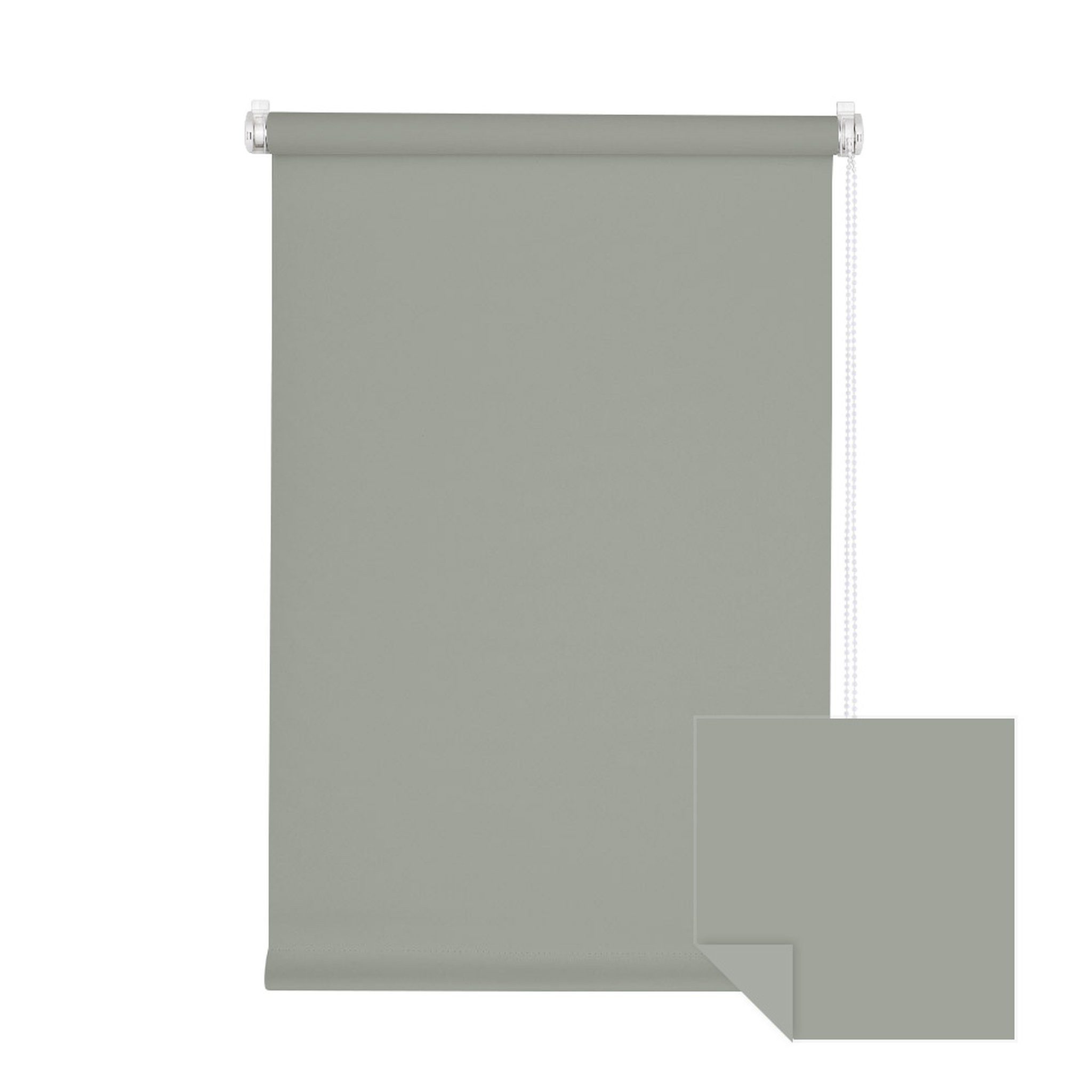 Verdunklungsrollo Klemmfix Tenebra Verdunkelungsrollo, 40 x 160 cm, grau, Victoria M., blickdicht, ohne Bohren, in Führungsschienen, Klemmfix, Verdunkelung, Mit Magnet. energiesparend
