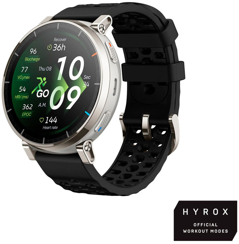 Amazfit Active 3 Premium Smartwatch (1,32 Zoll, Amazfit OS)