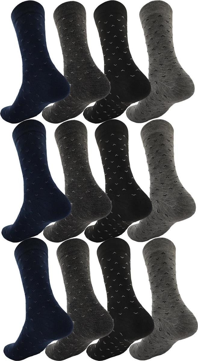 EloModa Basicsocken 12 Paar Herren Socken günstig online kaufen