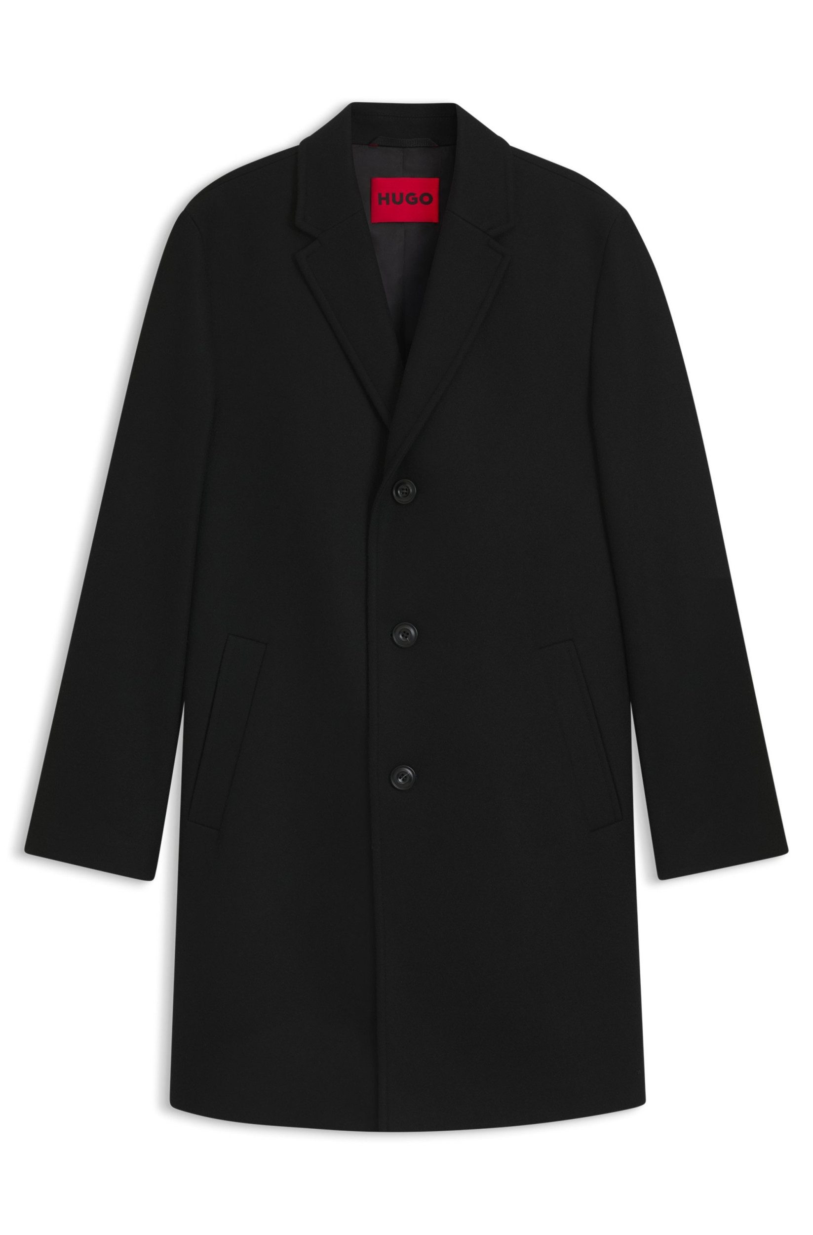 HUGO Langmantel Mantel Malte - Regular Fit