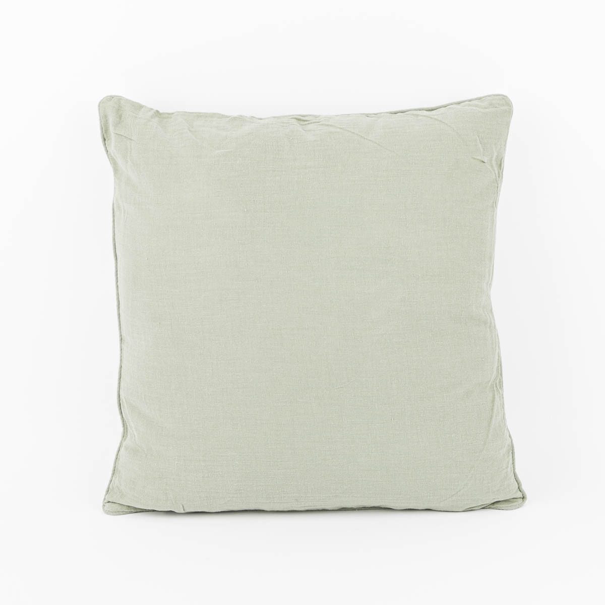 SCHÖNER LEBEN. Dekokissen Deko Kissen Musselin mit Keder uni versch. Farben 45x45cm o. 30x50cm