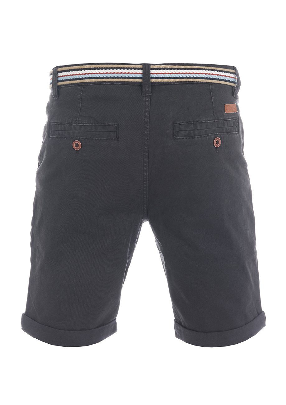 riverso Chinoshorts Herren Shorts RIVKlaas Regular Fit Bermudashorts mit Gürtel