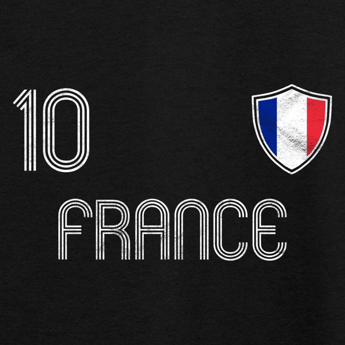 Spreadshirt T-Shirt Frankreich Flagge, Frankreich Trikot Kinder T-Shirt (1-tlg)
