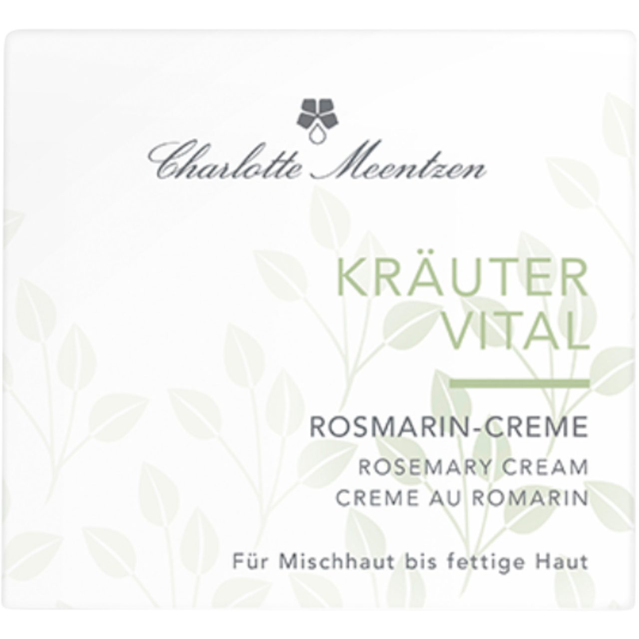 Charlotte Meentzen Tagescreme Kräutervital Rosmarin-Creme, Alle Hauttypen