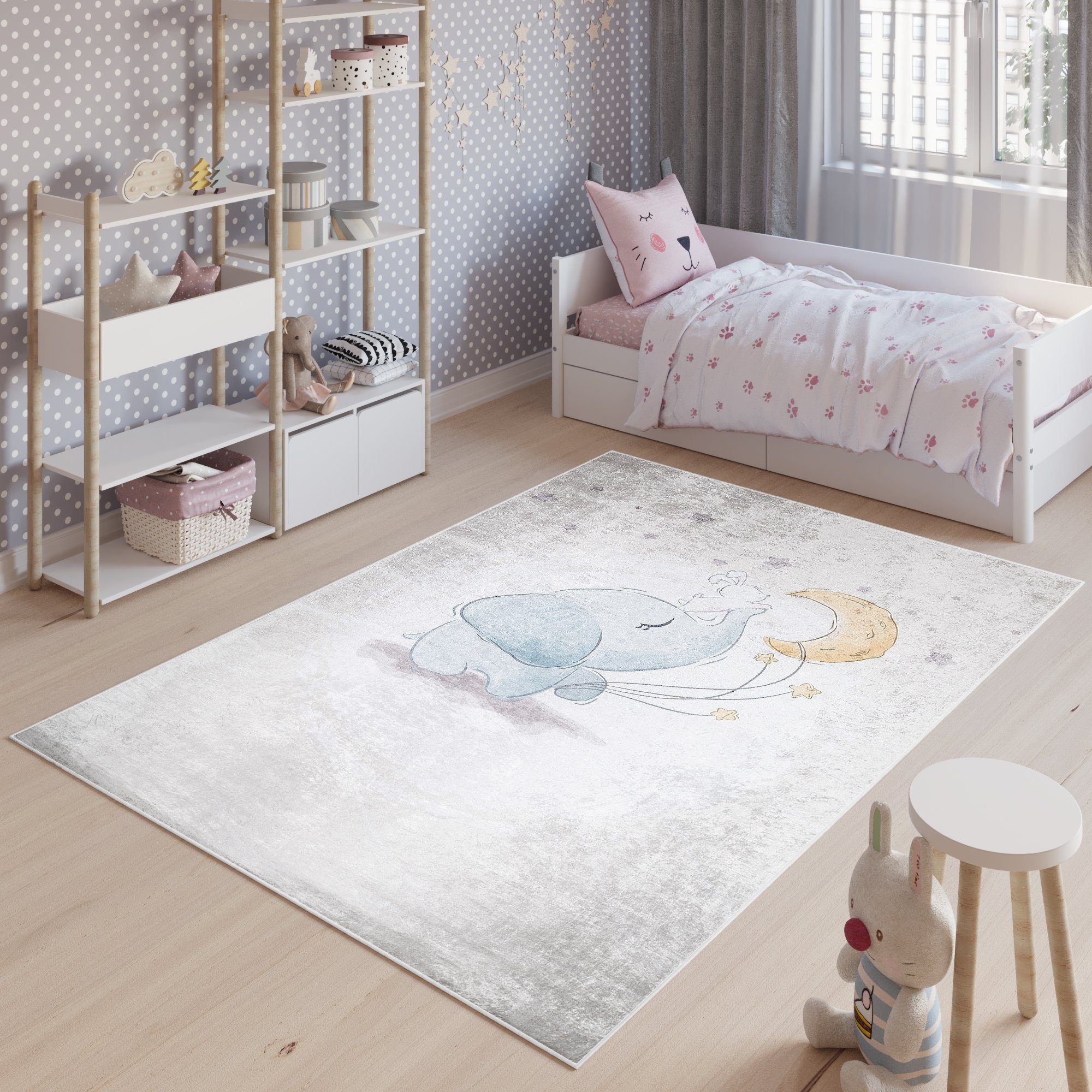 Tapiso Kinderteppich EMMA, rechteckig, Höhe: 6 günstig online kaufen