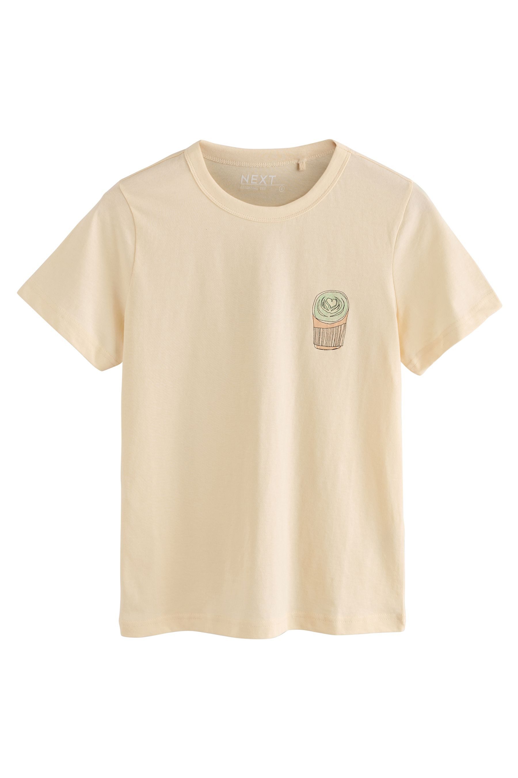 Next T-Shirt Essential Kurzarm-T-Shirt mit Rundhalsausschnitt günstig online kaufen