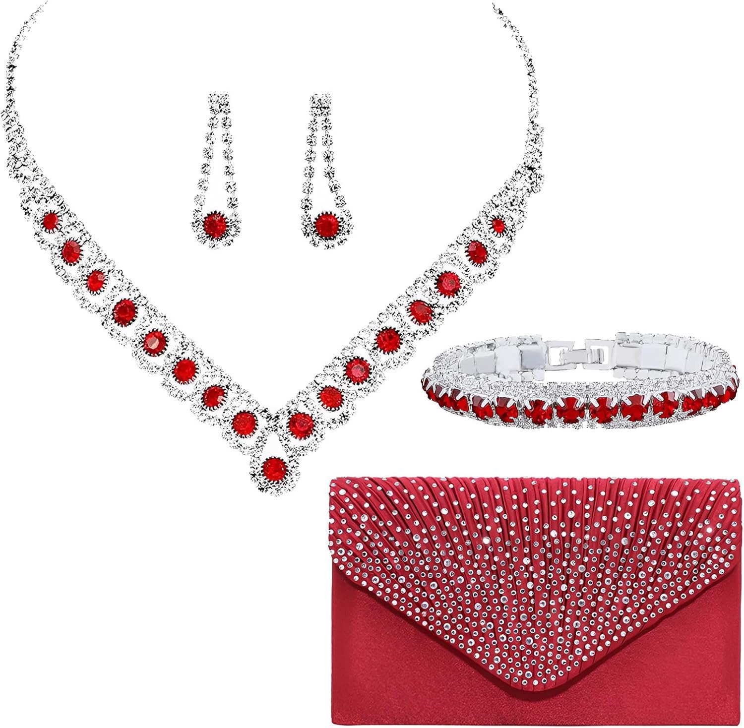 Schmuckset Hochzeits- und Abendessen-Schmuck-Set