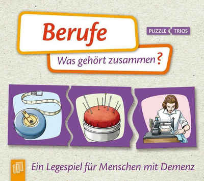 Verlag an der Ruhr Puzzle Berufe - Was gehört zusammen? Ein Legespiel für Menschen mit Demenz, Puzzleteile