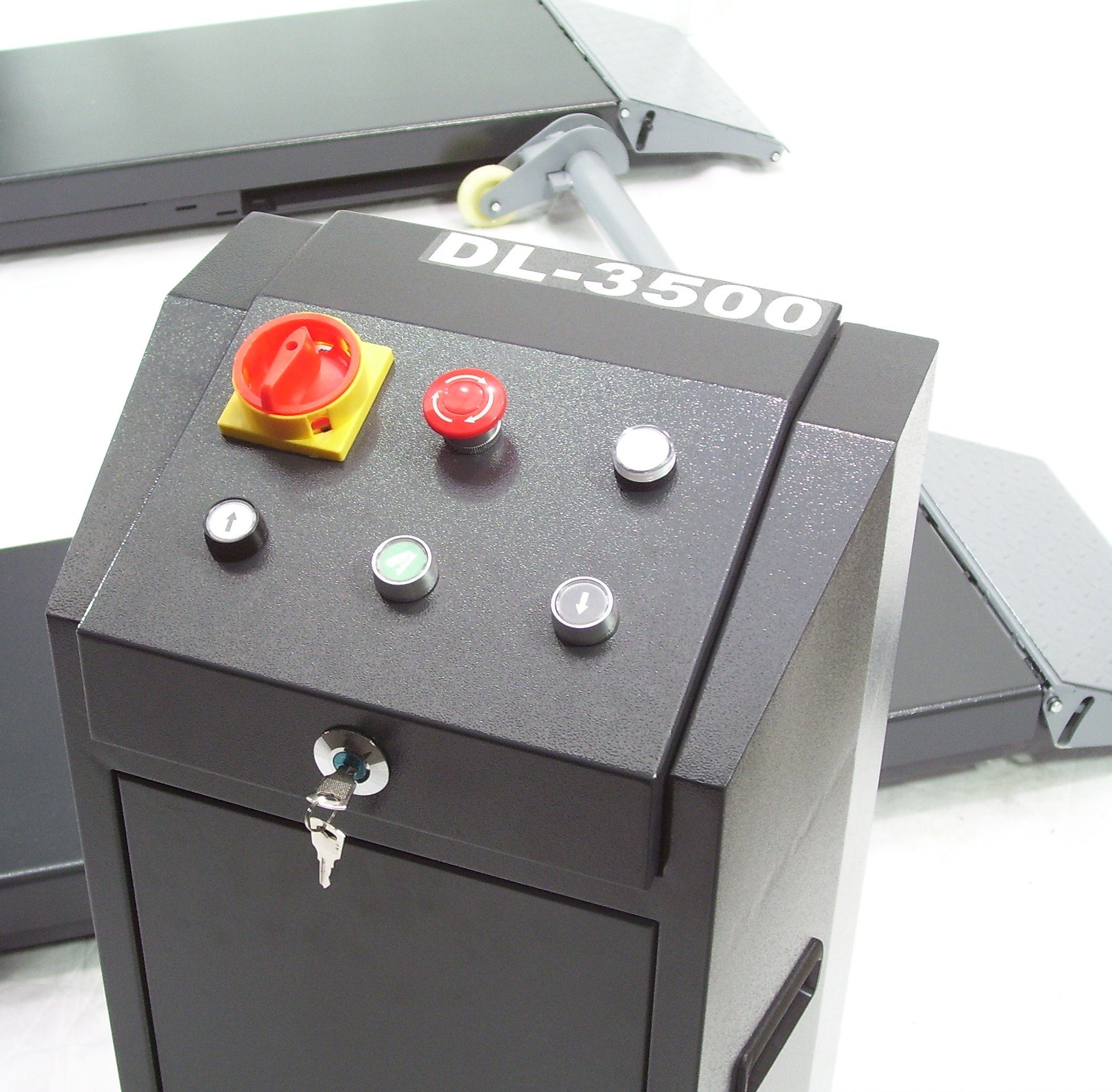 Apex Wagenheber Mobile Scherenhebebühne 3500 kg 3 t Hebebühne 06303, 1-tlg.