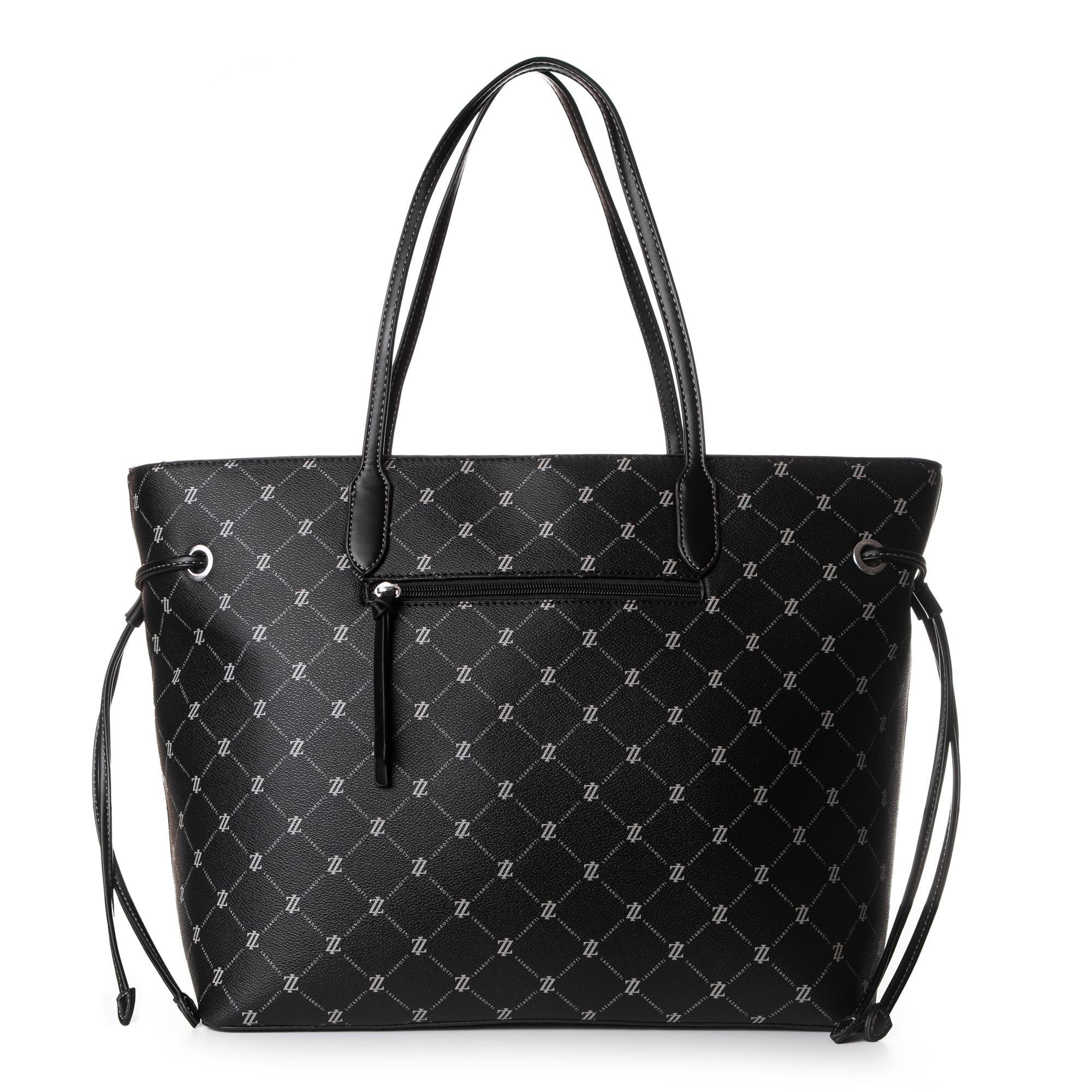 Lazarotti Shopper Palermo, Kunstleder black