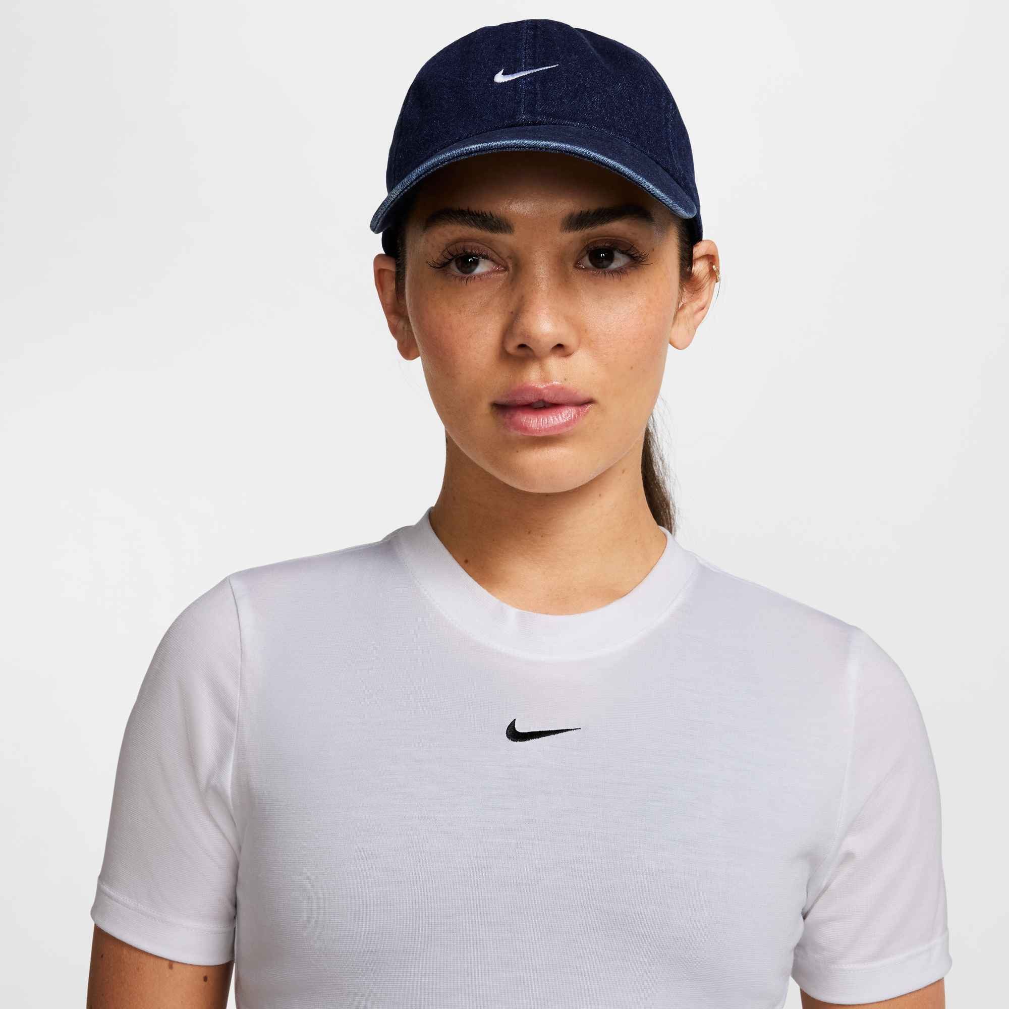 Nike Sportswear Baseball Cap U NK CLUB CAP U CB DENIM 24 L sportlicher Stil, für Erwachsene, für sportliche Aktivitäten