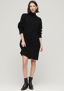 Superdry Strickkleid CABLE MOCK NECK JUMPER DRESS