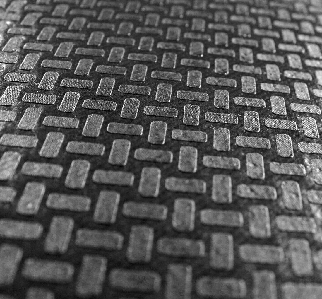 Friedola Gummimatte Waffelmuster 48cm breit, Speziell eingeschäumtes Trägergewirke aus reißfesten Polyesterfäden