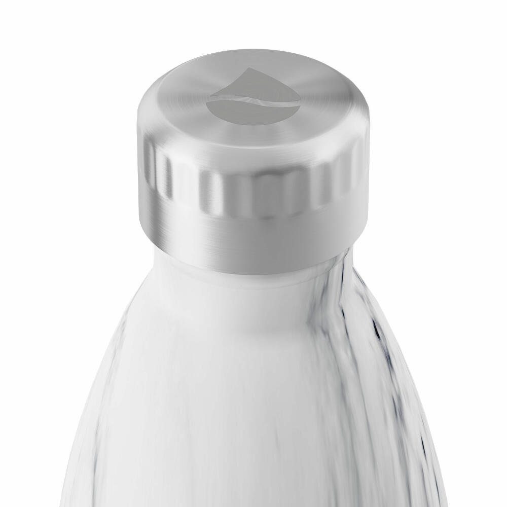 Marble White L 1 FLSK Trinkflasche