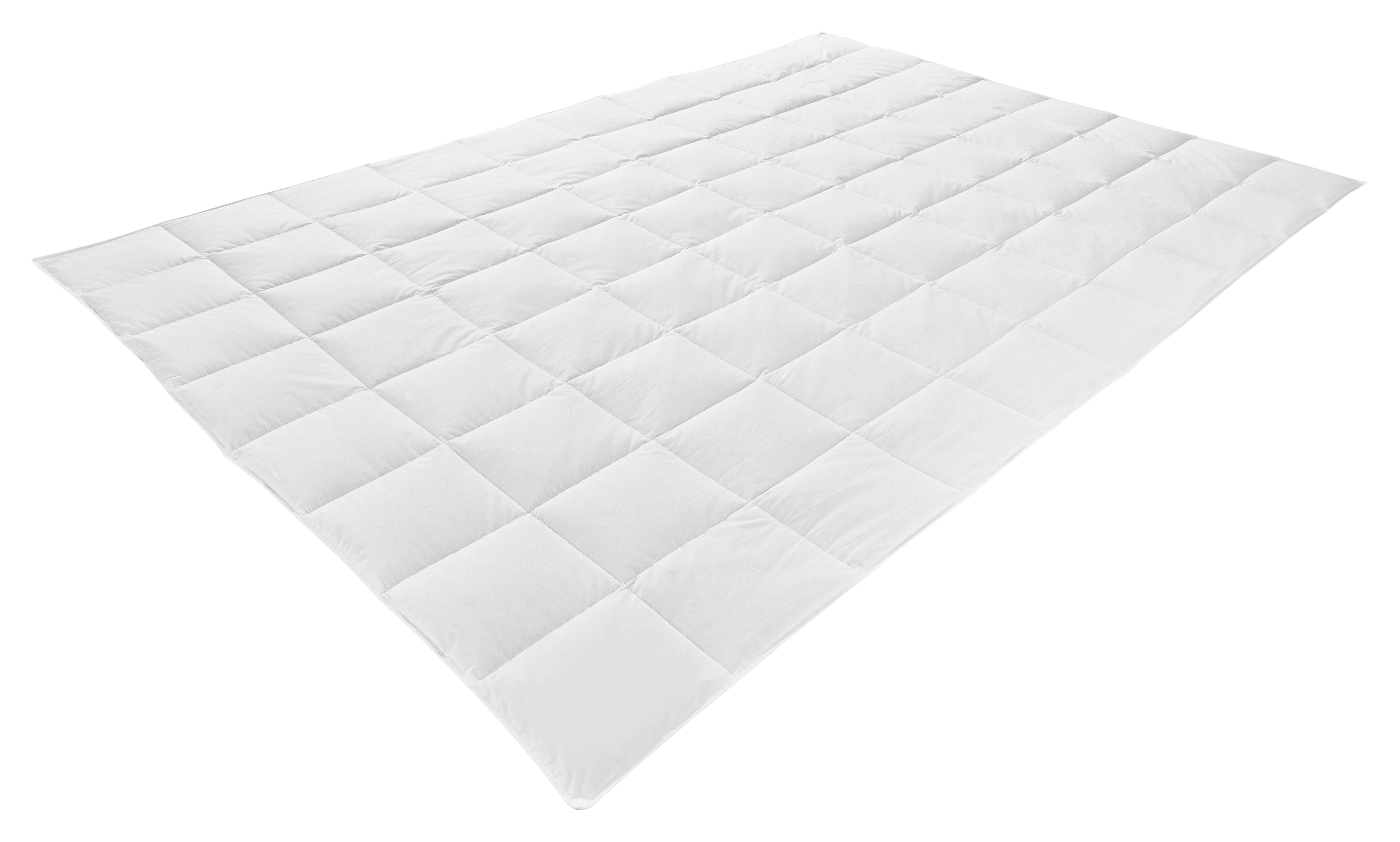 OTTO home Daunenbettdecke Kyam, NEUHEIT! Bettdecke für Sommer oder Winter, Füllung: 90% Daunen, 10% Federn, Bezug: 100% Baumwolle, Bettdecke 135x200, 155x220 cm – Bild 4 von 5