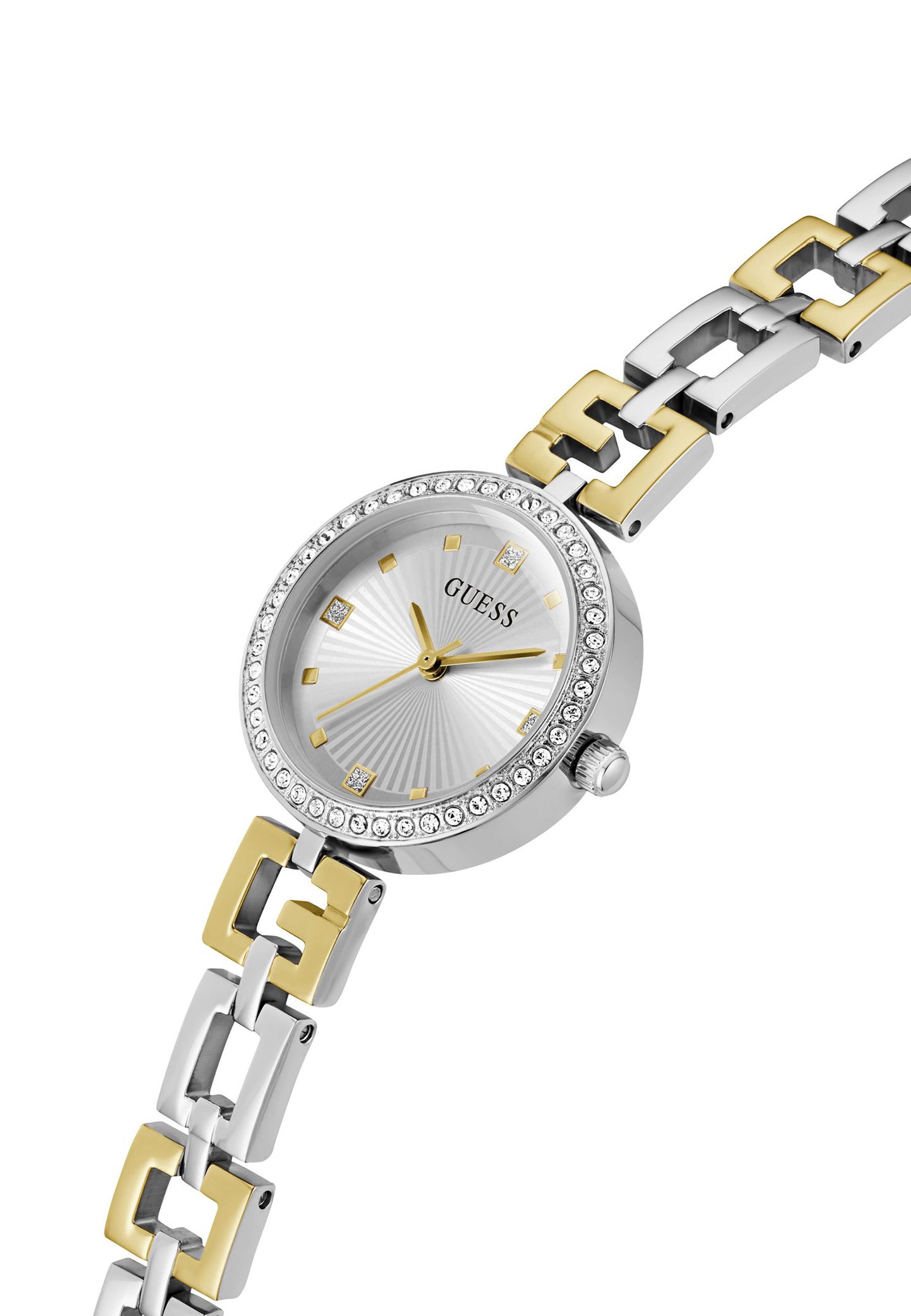 Guess Quarzuhr LADY G, (1-tlg., Not a set – not applicable to this product), Quarz-Analoguhr