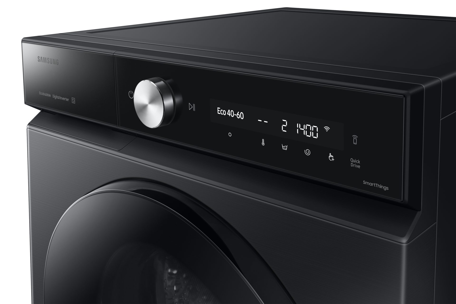 Samsung Waschmaschine WW8400D WW11DB8B95GB, 11 kg, 1400 U/min, Quick Drive™ Option – Volle Waschleistung. Halbe Zeit