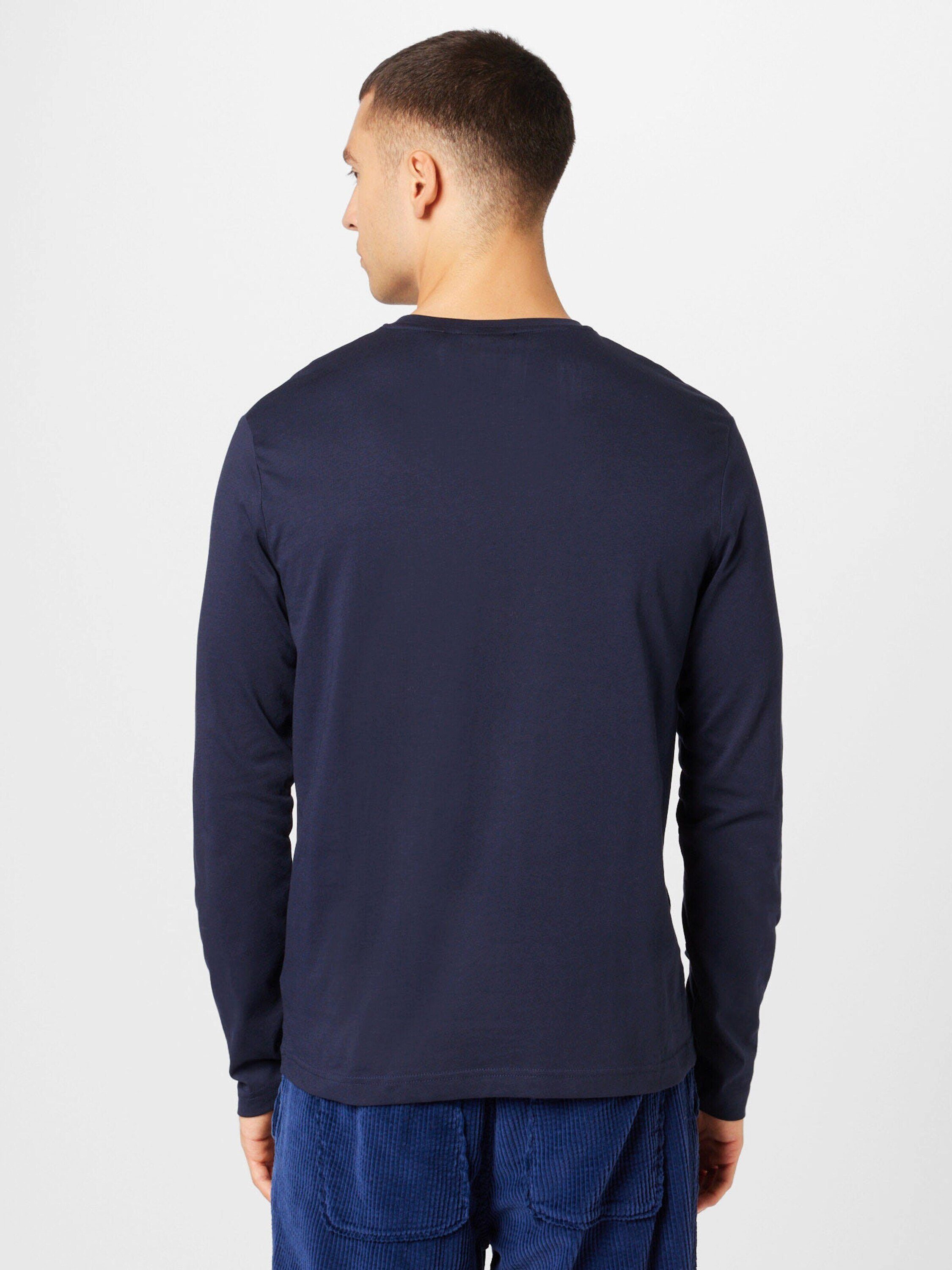 Gant Langarmshirt Shield (1-tlg) Plain/ohne Details