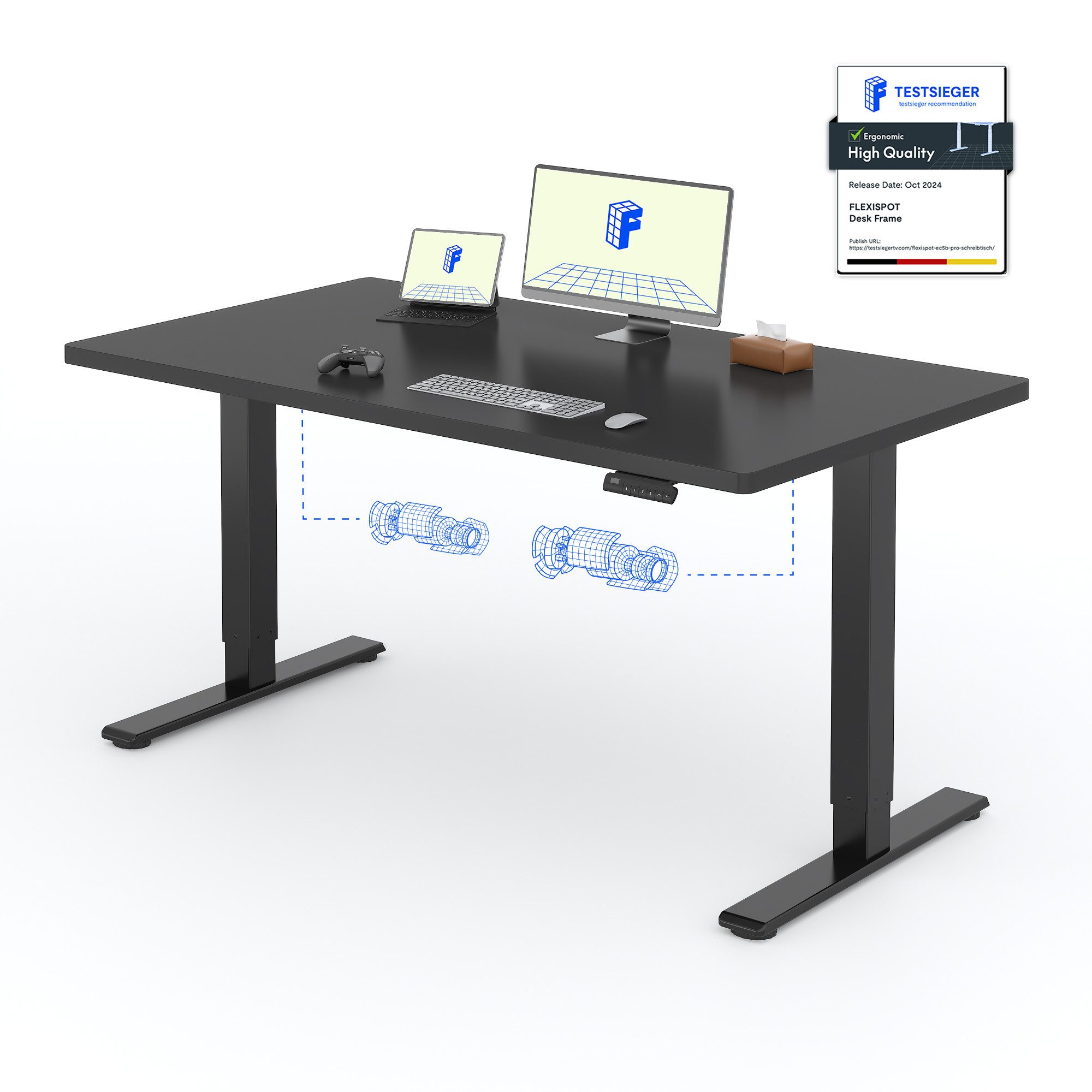 FLEXISPOT Schreibtisch Basic Plus Elektrisch höhenverstellbarer günstig online kaufen
