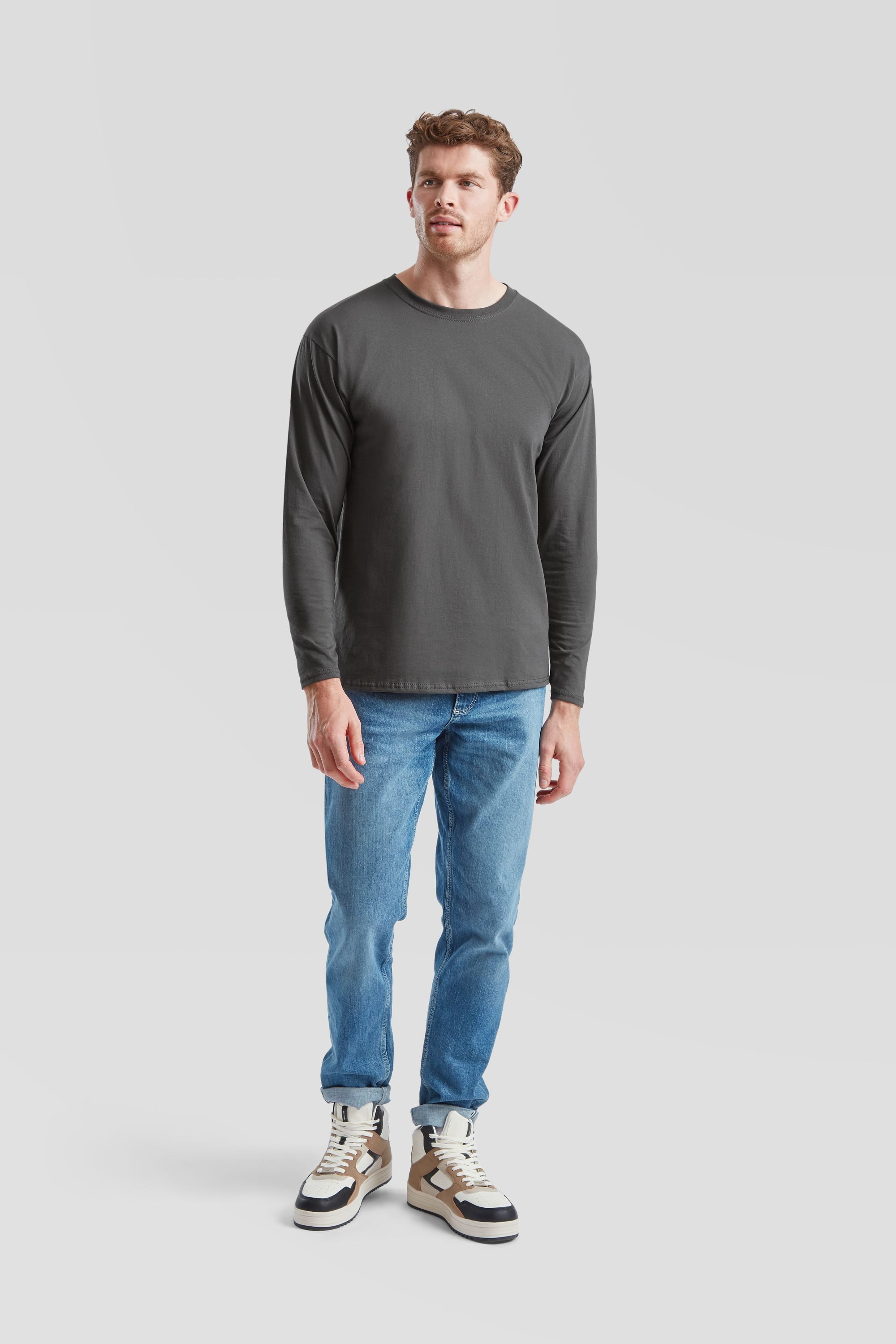 Fruit of the Loom Longsleeve Fruit of the Loom Valueweight Long Sleeve T günstig online kaufen