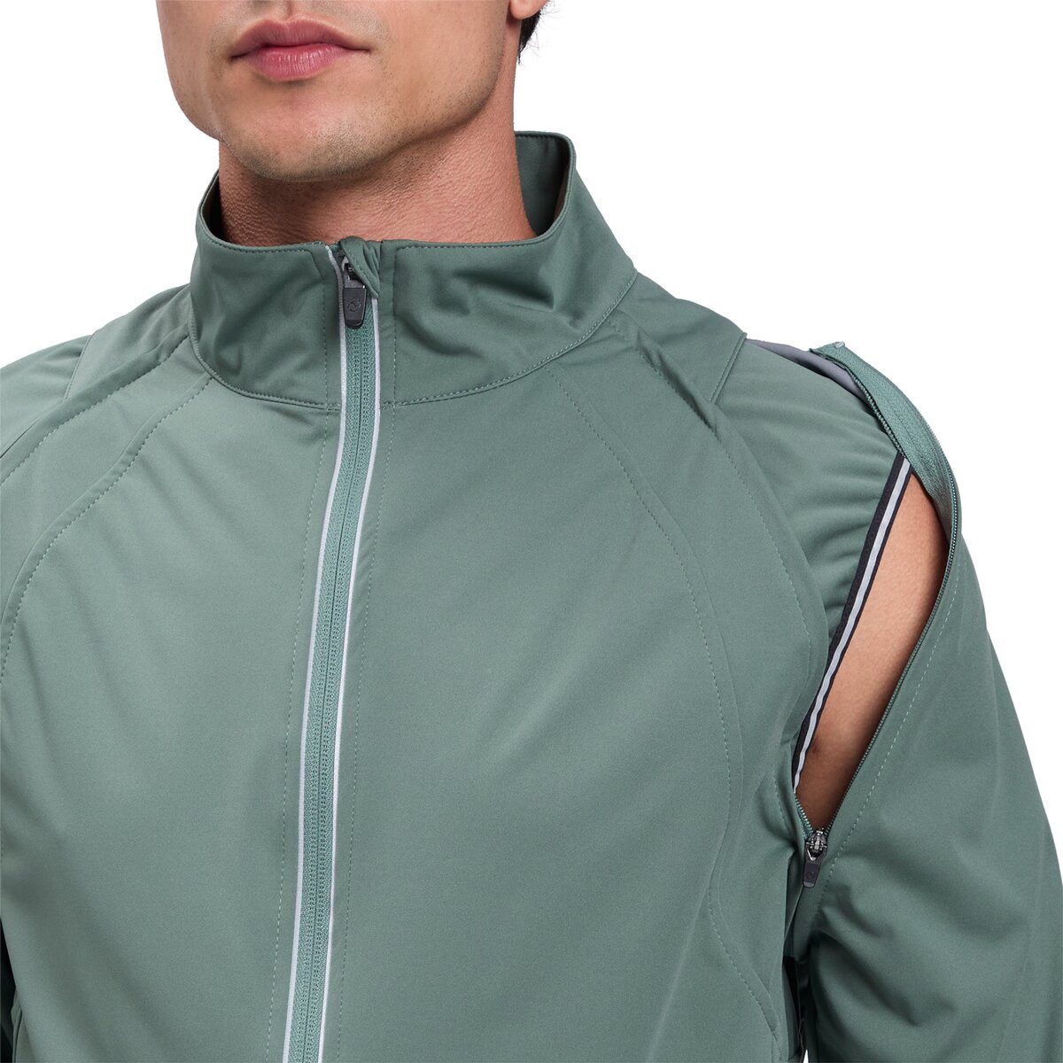 NAKAMURA Fahrradjacke He.-Funktions-Jacke Akron III ux GREEN DARK