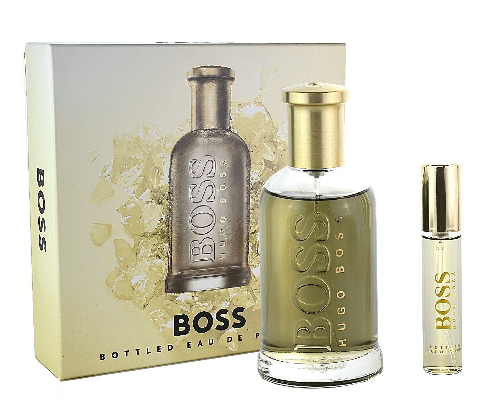 Duft-Set EDP EDP BOSS 100ml BOSS 10ml BOTTLED HUGO +