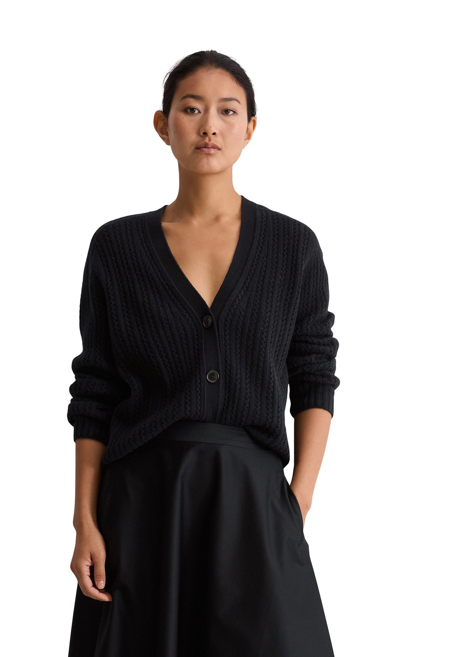 Marc O'Polo Webrock aus Organic Cotton-Mix günstig online kaufen