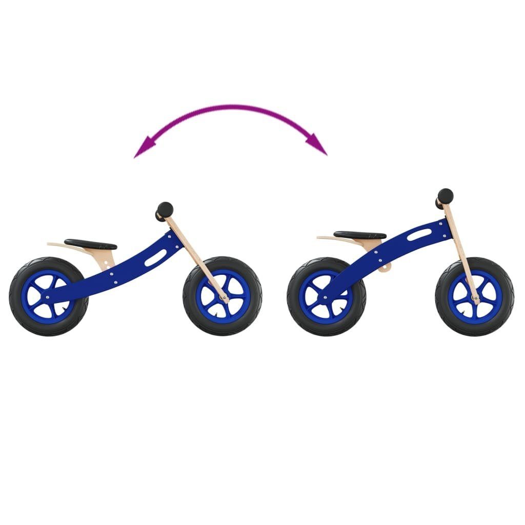 Kinder Laufrad Luftreifen Blau für mit vidaXL Tretfahrzeug