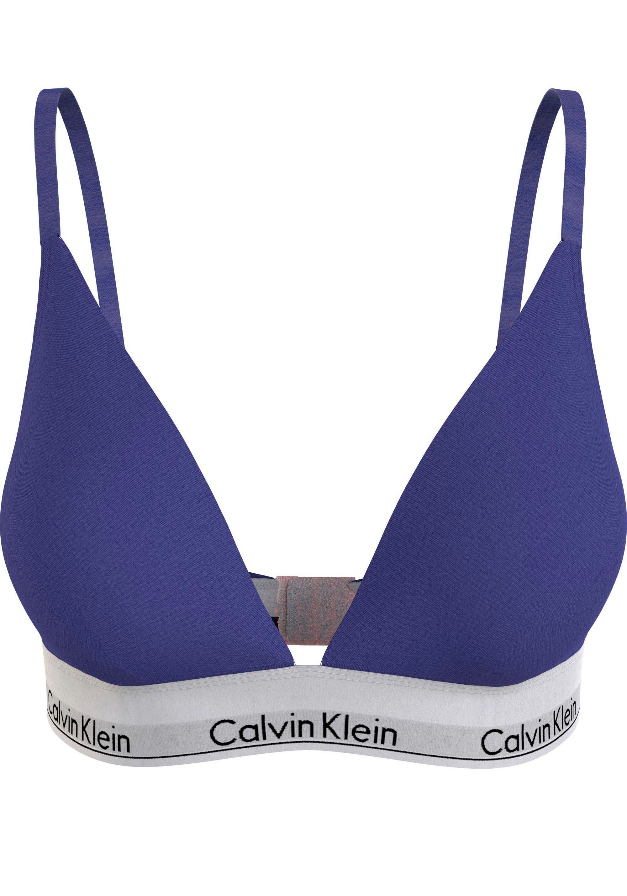 Calvin Klein Underwear Triangel-BH LGHT LINED TRIANGLE mit CK-Logo am Bund