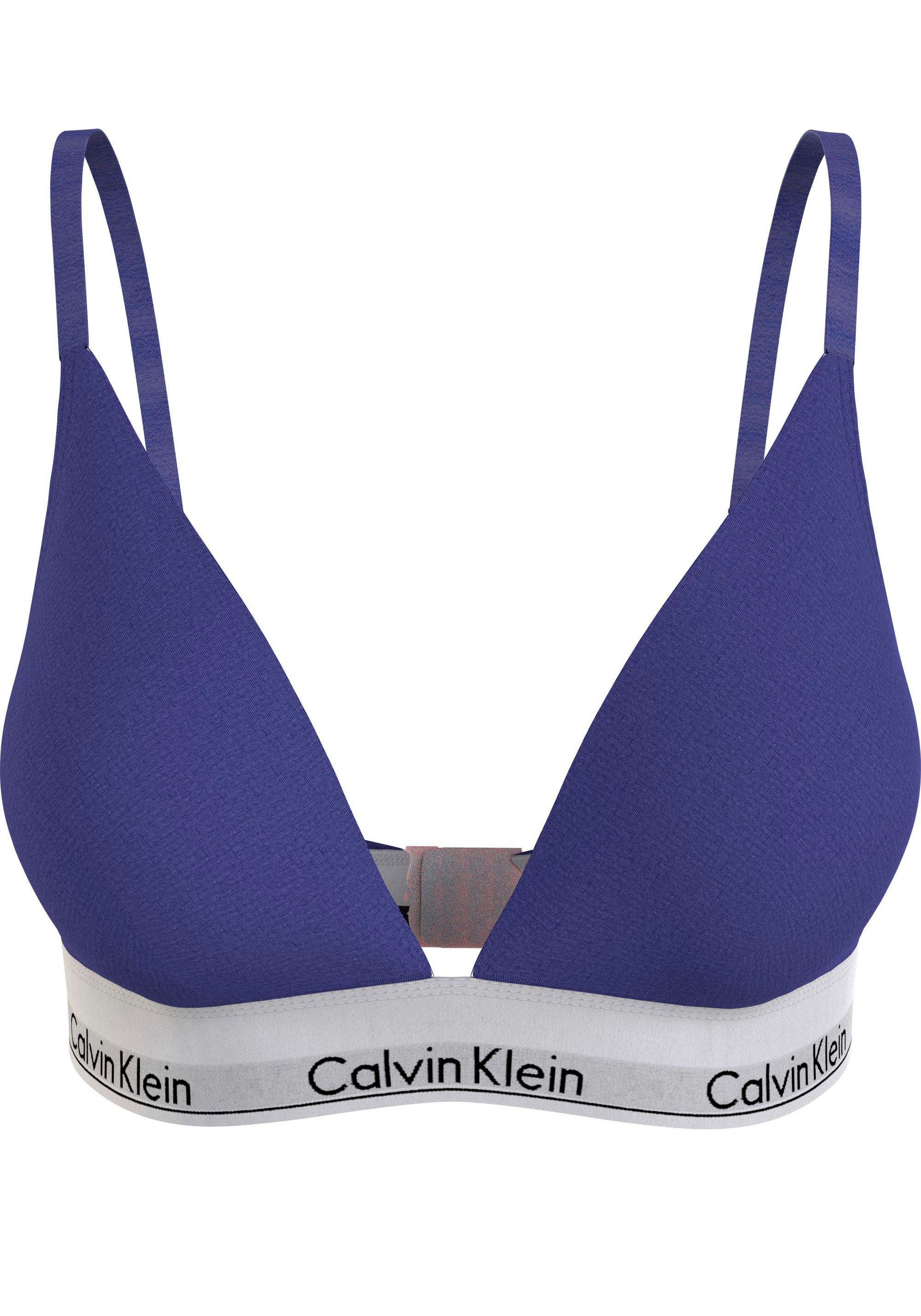 Calvin Klein Underwear CK-Logo LGHT mit Bund Triangel-BH LINED TRIANGLE am