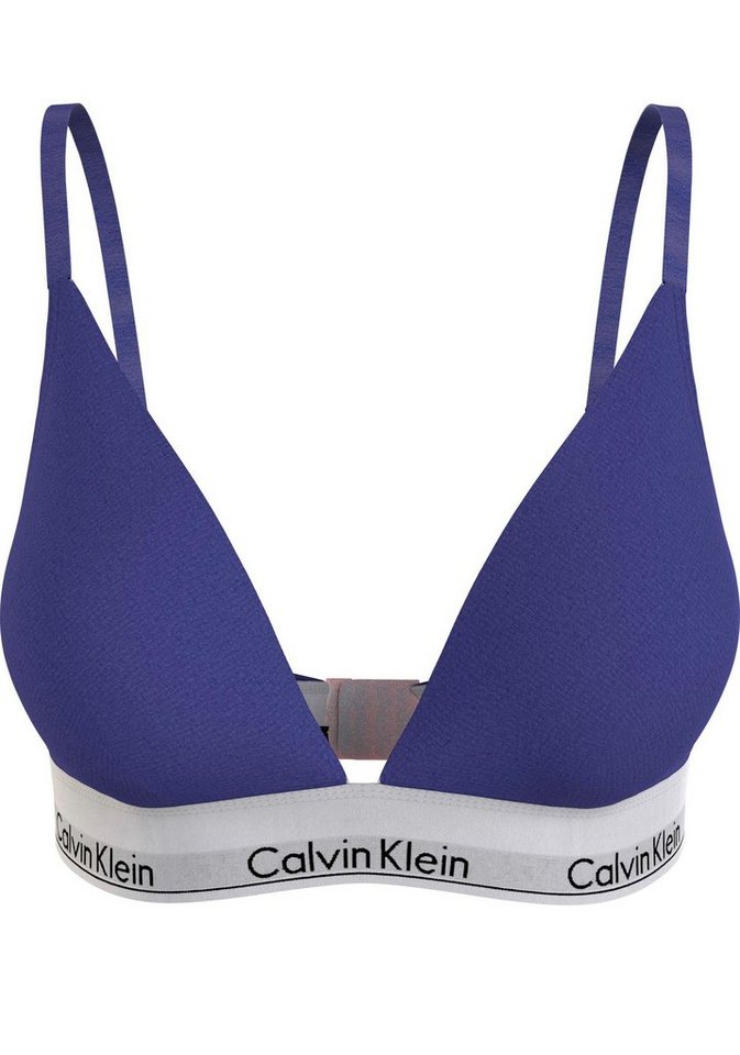 Calvin Klein Underwear Triangel-BH LGHT LINED TRIANGLE mit CK-Logo am Bund