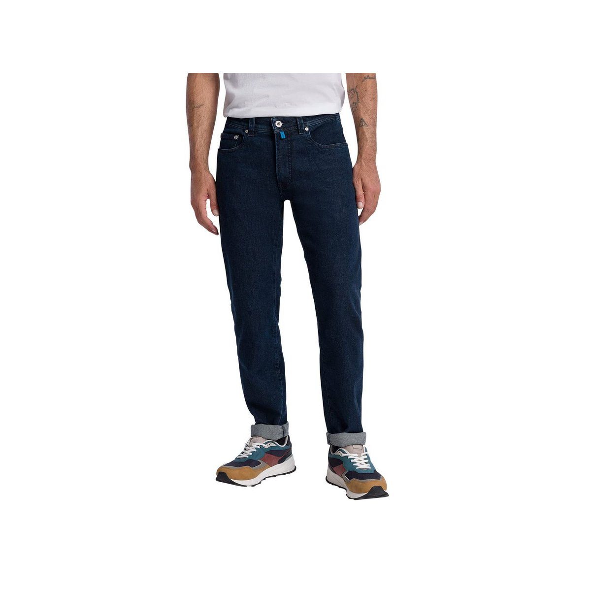 5-Pocket-Jeans Cardin Pierre (1-tlg) blau
