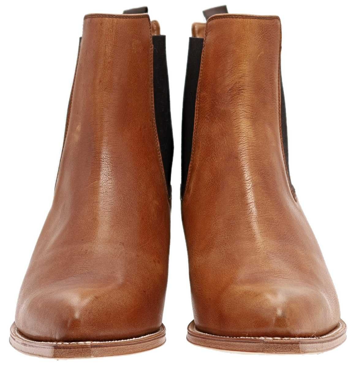 Sendra Boots KANSAS Braun Westernstiefelette Rahmengenäht Lederstiefelette günstig online kaufen