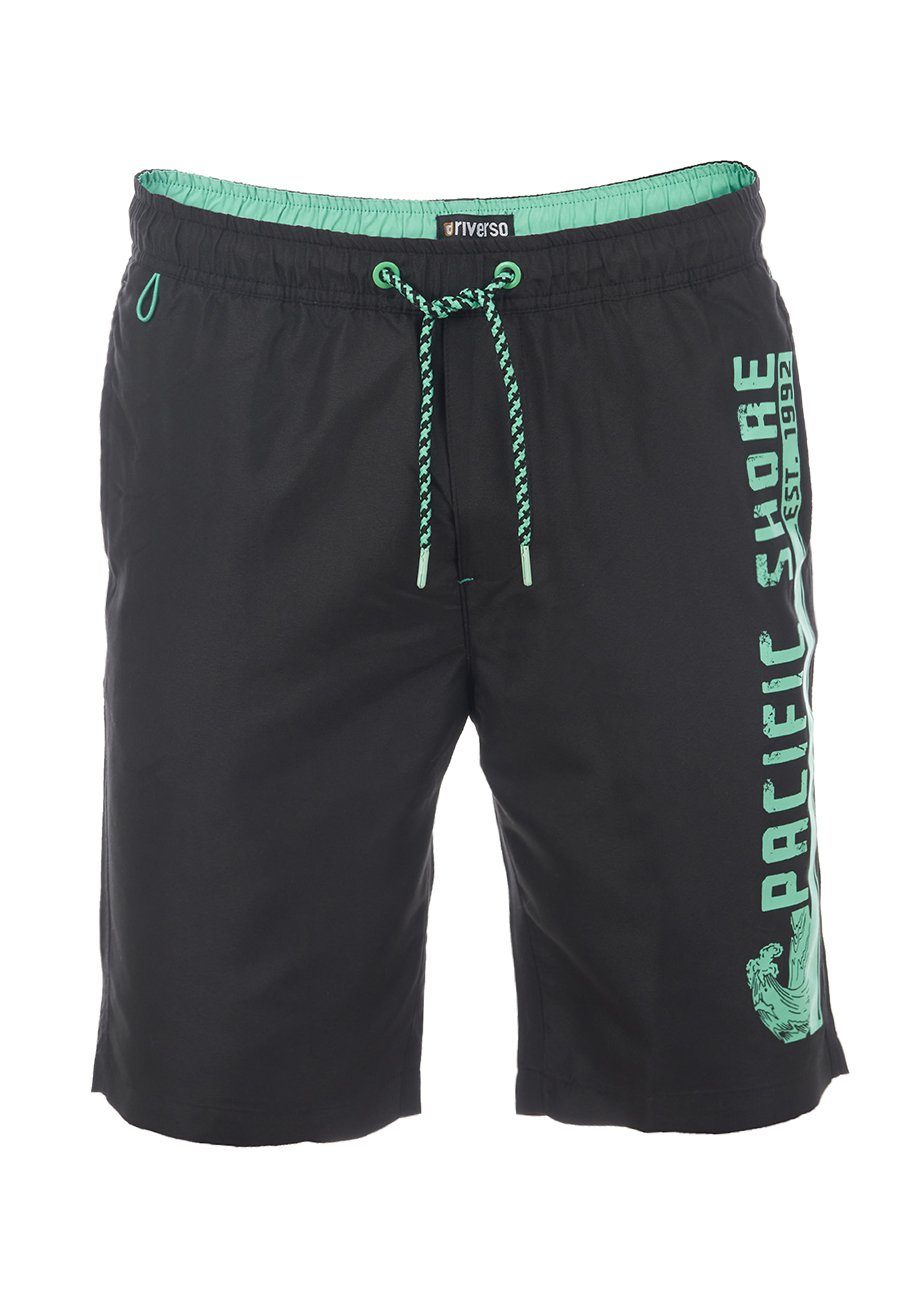 riverso Badeshorts Herren Badehose RIVJannik Regular Fit (1-St) Sportshorts mit Kordelzug