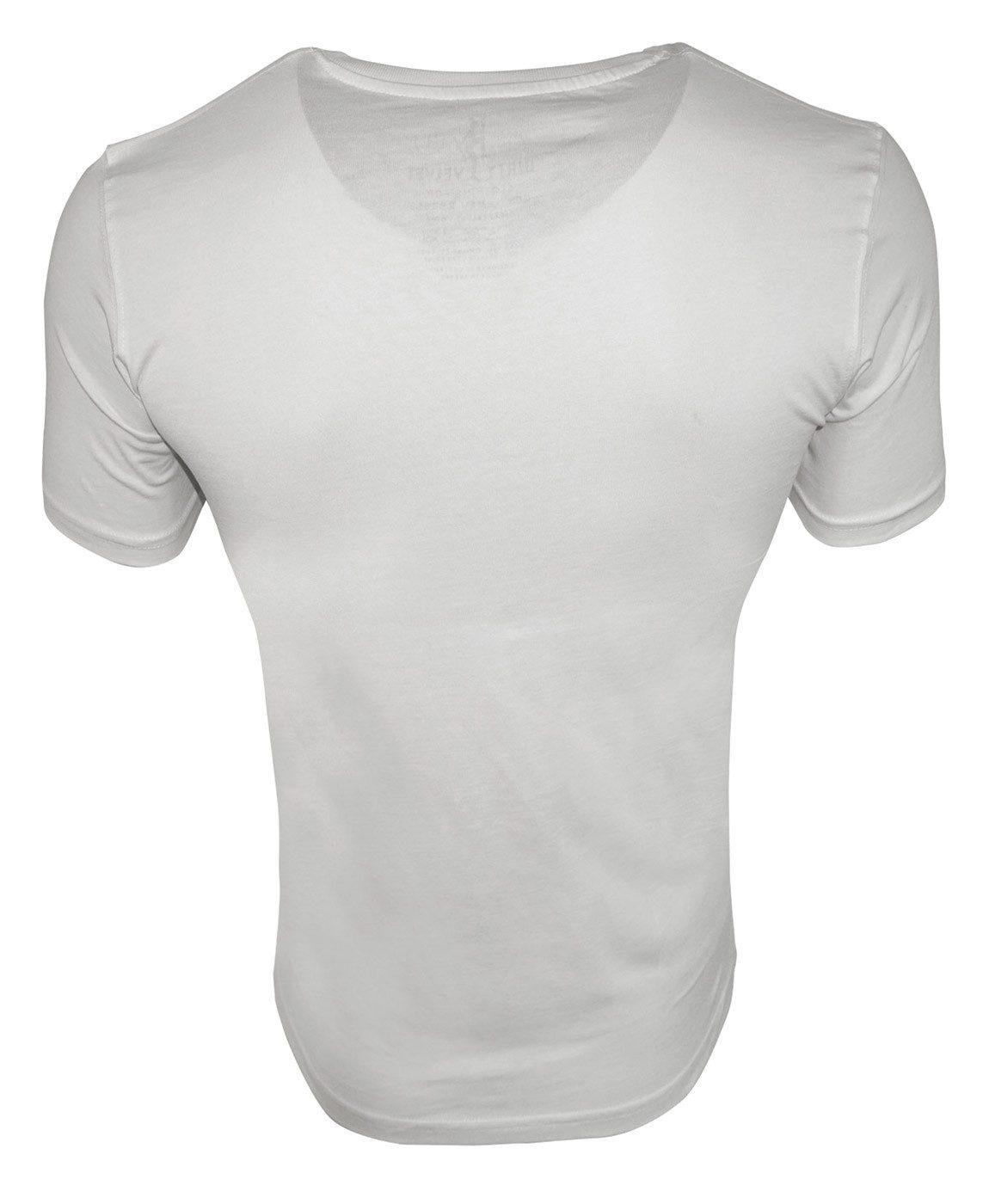 Dirty Velvet T-Shirt DIRTY VELVET Herren T-Shirt THE FICTITIOUS FIVE-Weiss-XXL