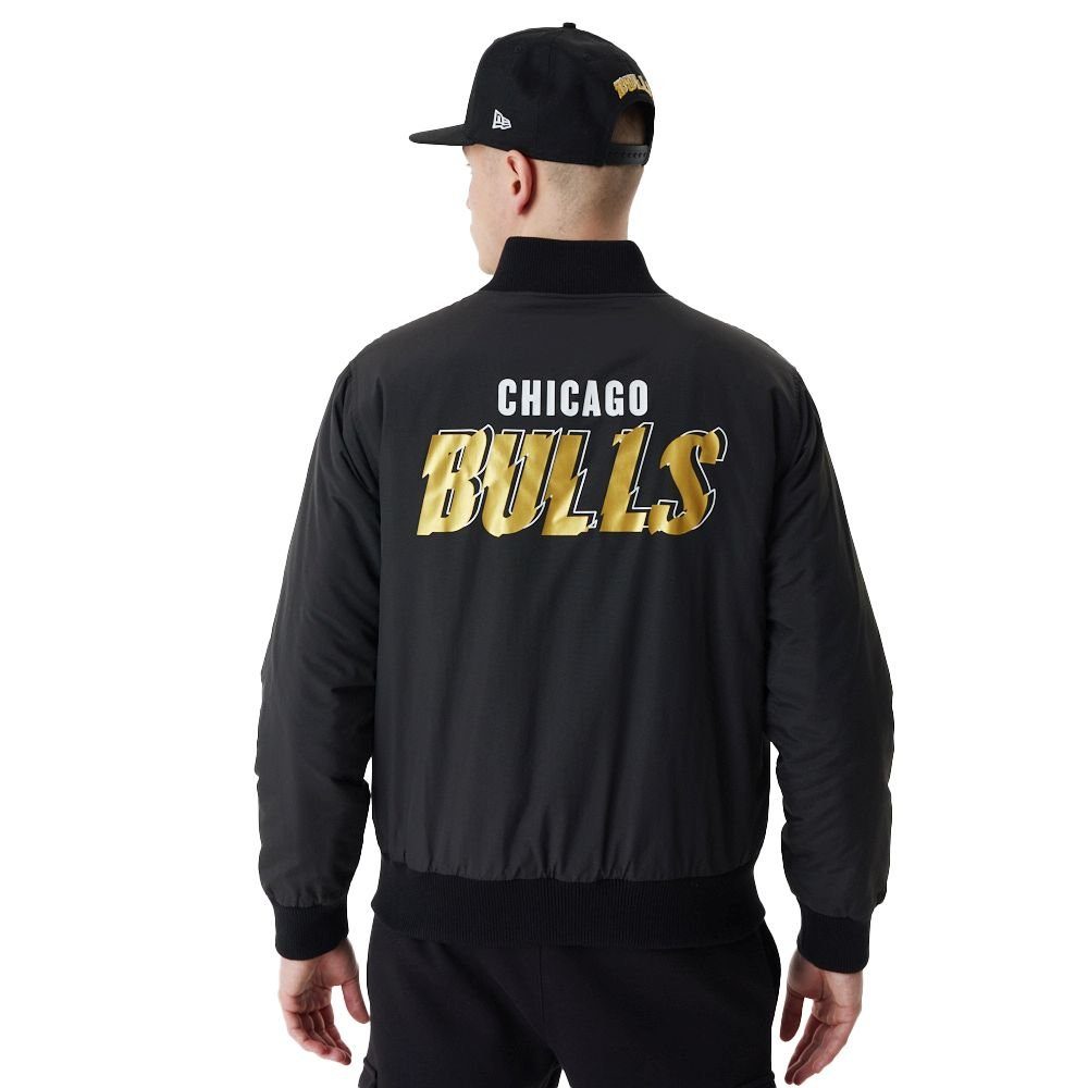 Bulls Era Chicago New College METALLIC Bomberjacke