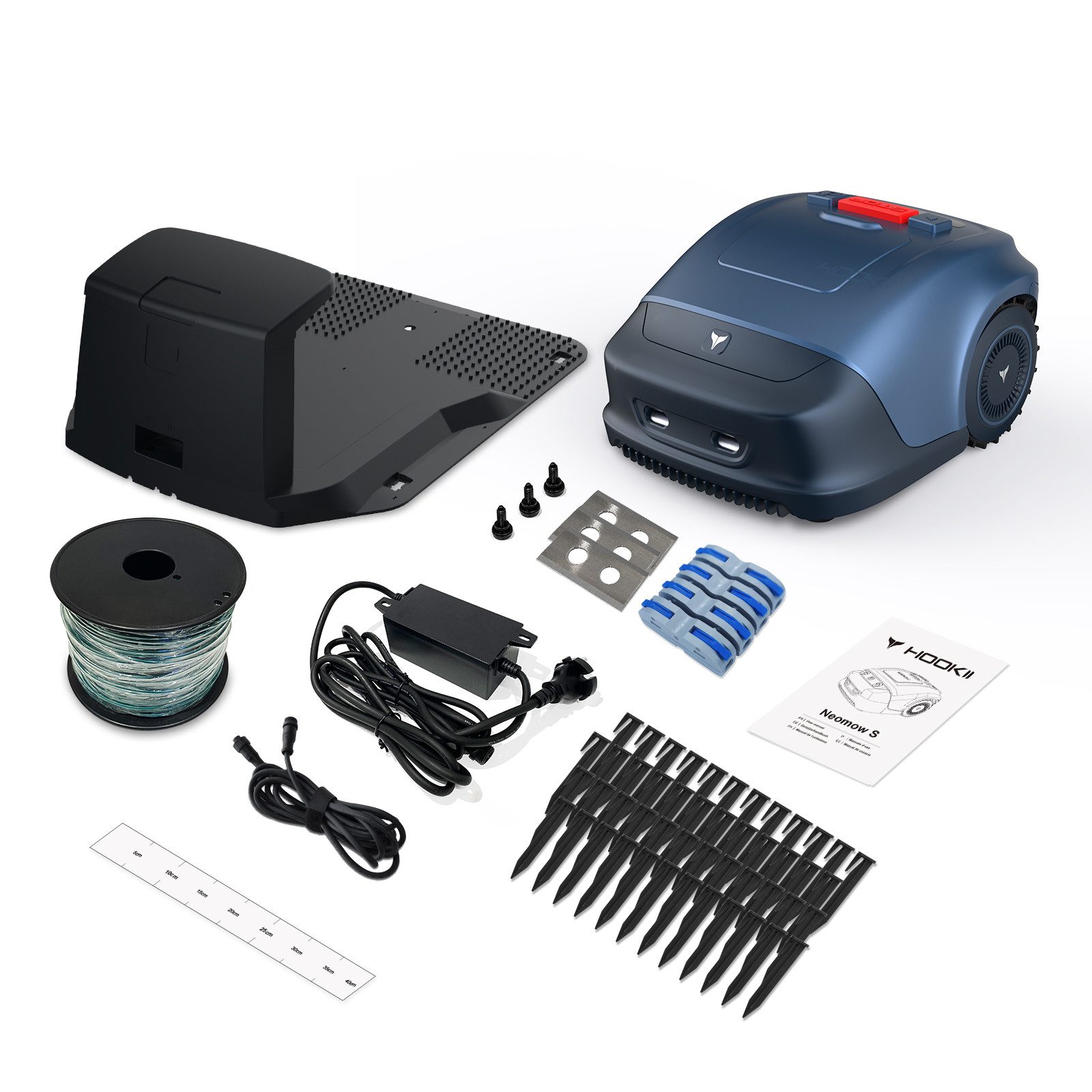 HOOKII Rasenmähroboter Schneiden des KI...