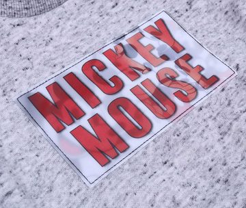 Sarcia.eu Sweatshirt Graue Bluse Pullover mit Hologramm Mickey Maus Disney 6-9 Monate