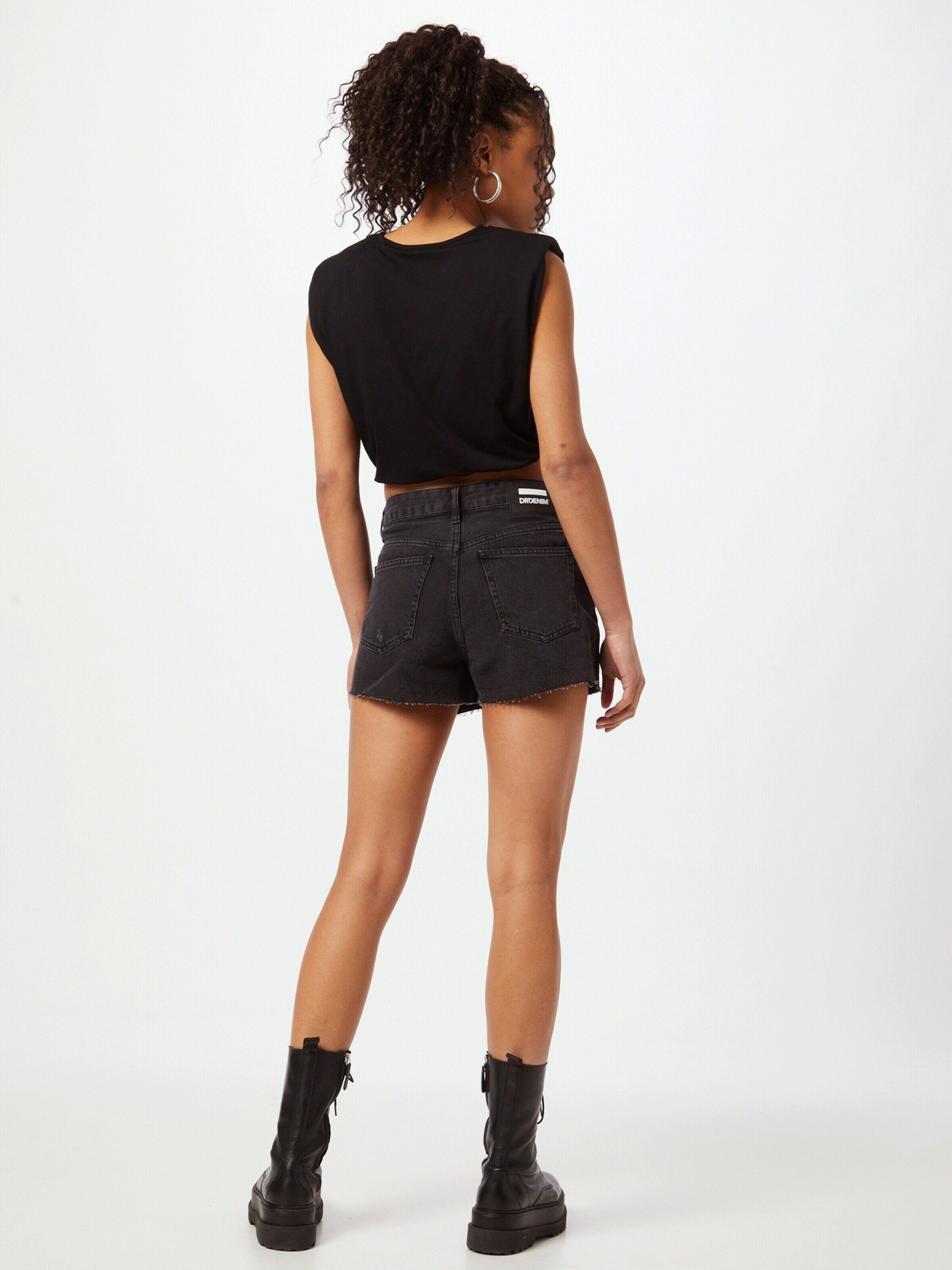 Dr. Denim Jeansshorts Skye (1-tlg) Fransen
