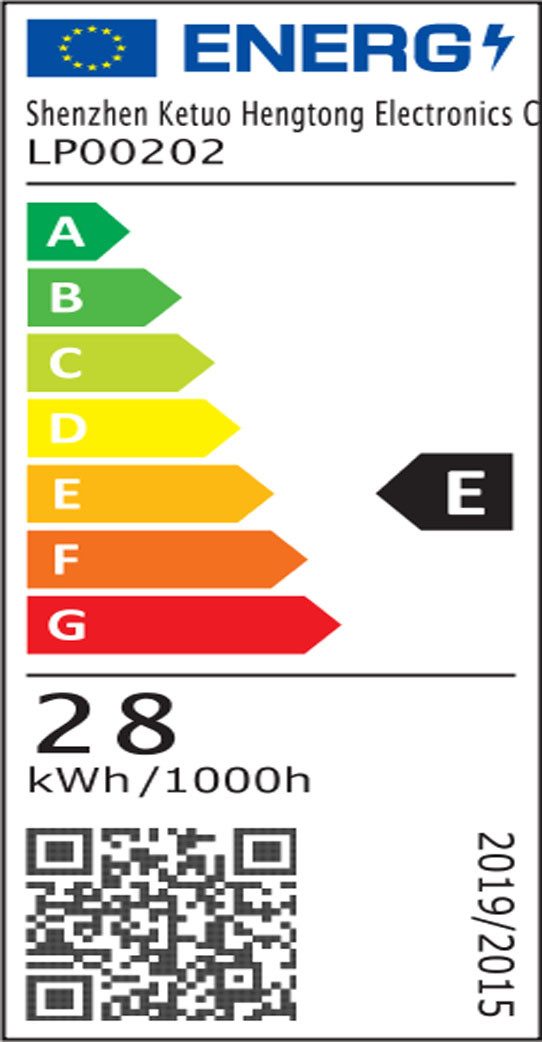 Energieeffizienzklasse: 