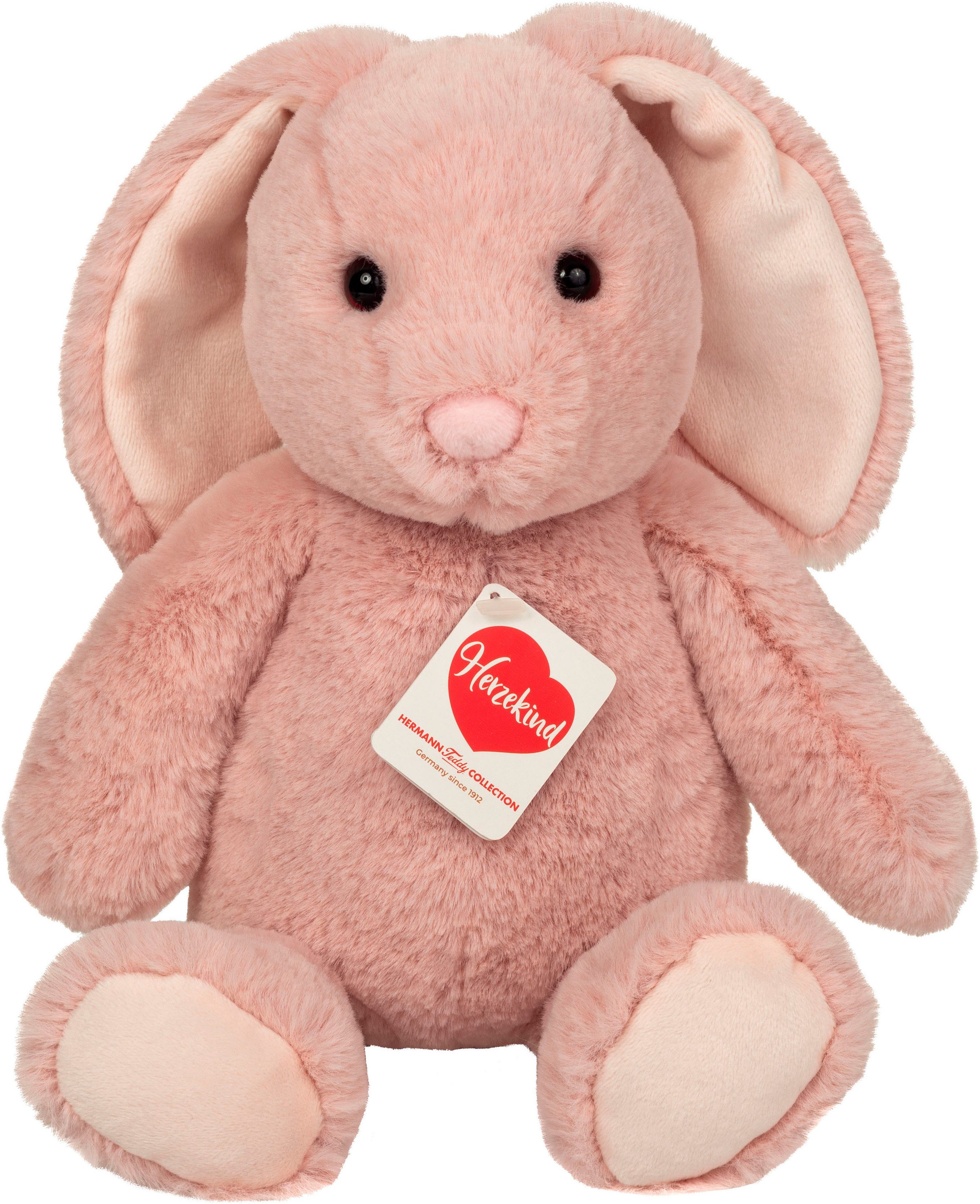 Teddy Hermann® Kuscheltier Herzekind, Häschen Haley rosa 32 cm