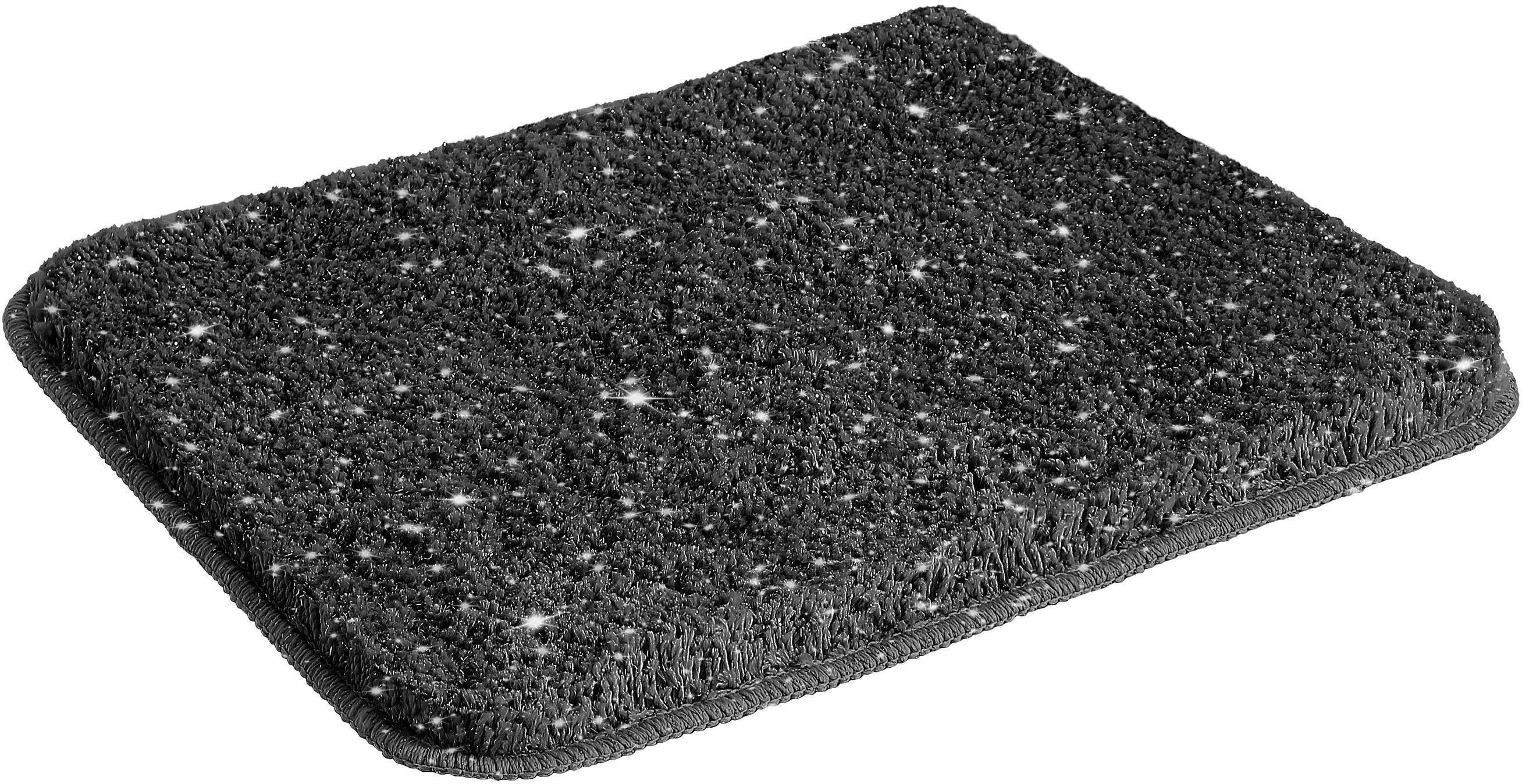 my home Badematte Glitzer, Höhe 30 günstig online kaufen